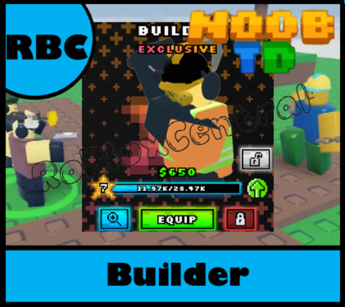 BUILDER – CHEAP NOOB TOWER DEFENSE – NTD UNIT