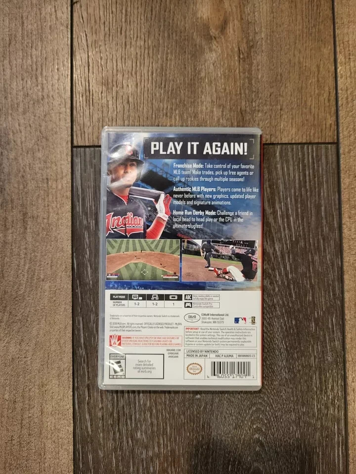 R.B.I. Baseball 18 (Nintendo Switch) Great Condition Tested And Working