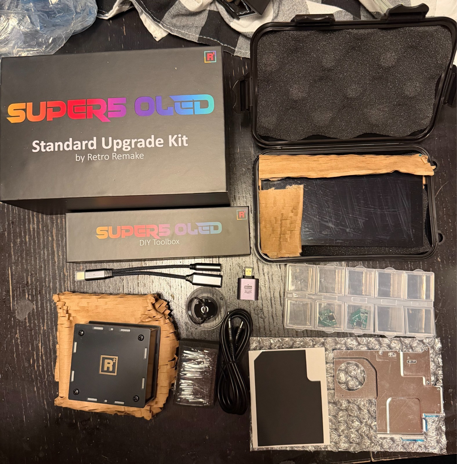 SUPER5 OLED Touch / SUPER5 Touch + HDMI Upgrade Kit by Taki Udon Has HDMI OUT!