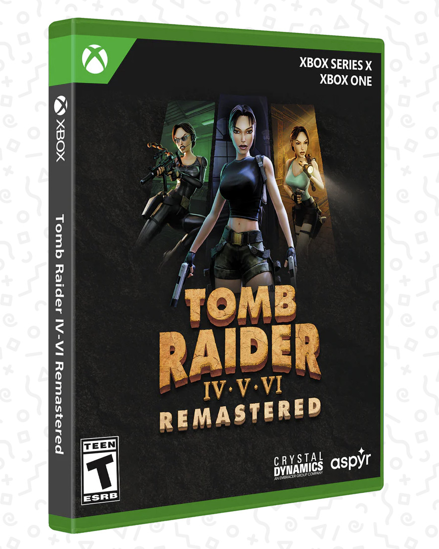 Tomb Raider I-VI I II III IV V VI Remastered Trilogy Microsoft Xbox One Series X