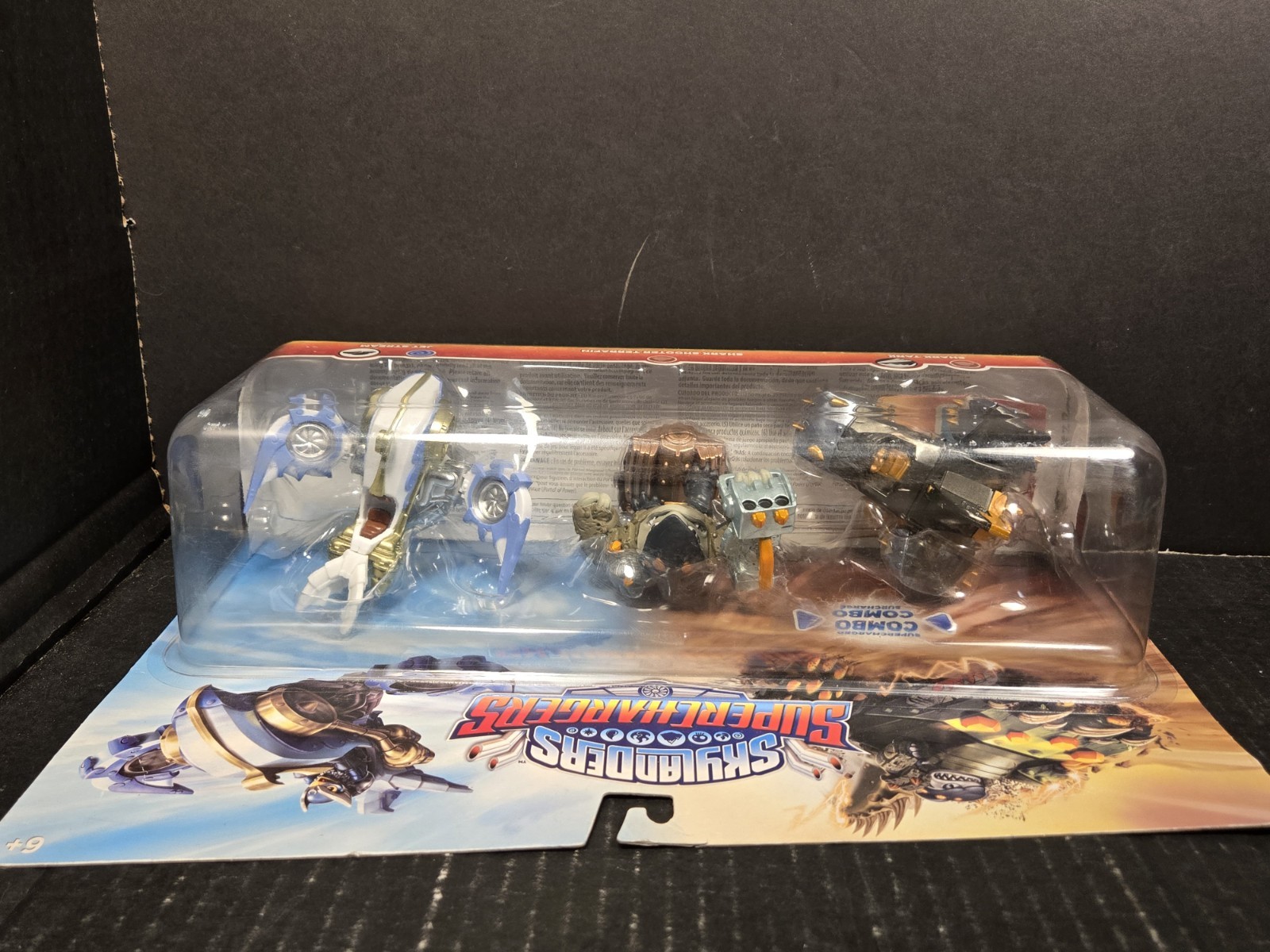 Skylanders Super Chargers Shark Shooter Terrafin 3 pack Sealed in Box