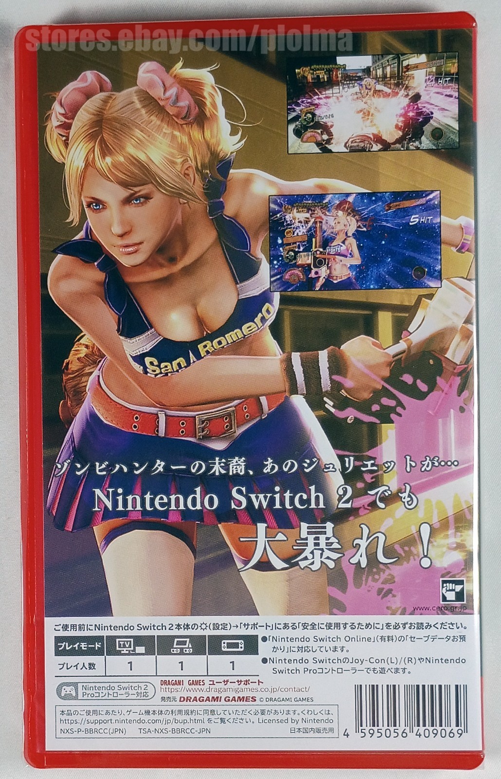 LOLLIPOP CHAINSAW RePOP Nintendo Switch 2 Edition New Game JP Release, US Seller