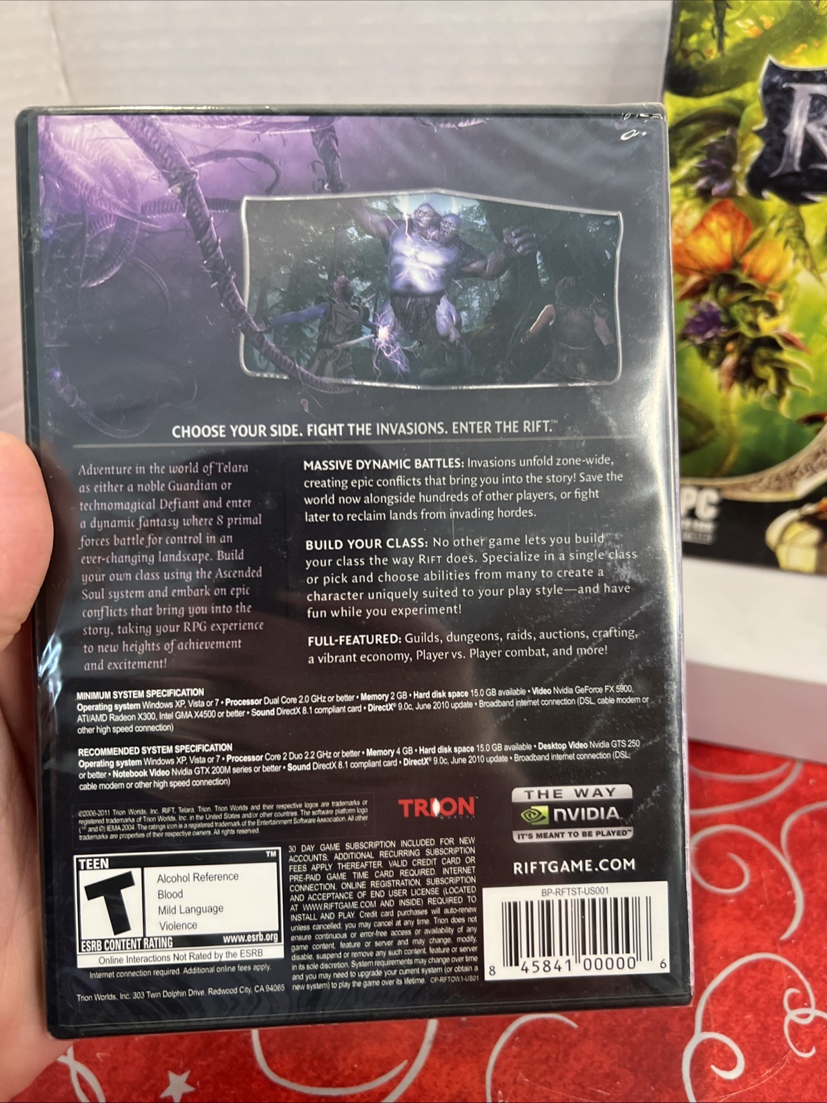 Rift (PC, 2011) Brand New Sealed w/ Slipcover – Fantasy RPG