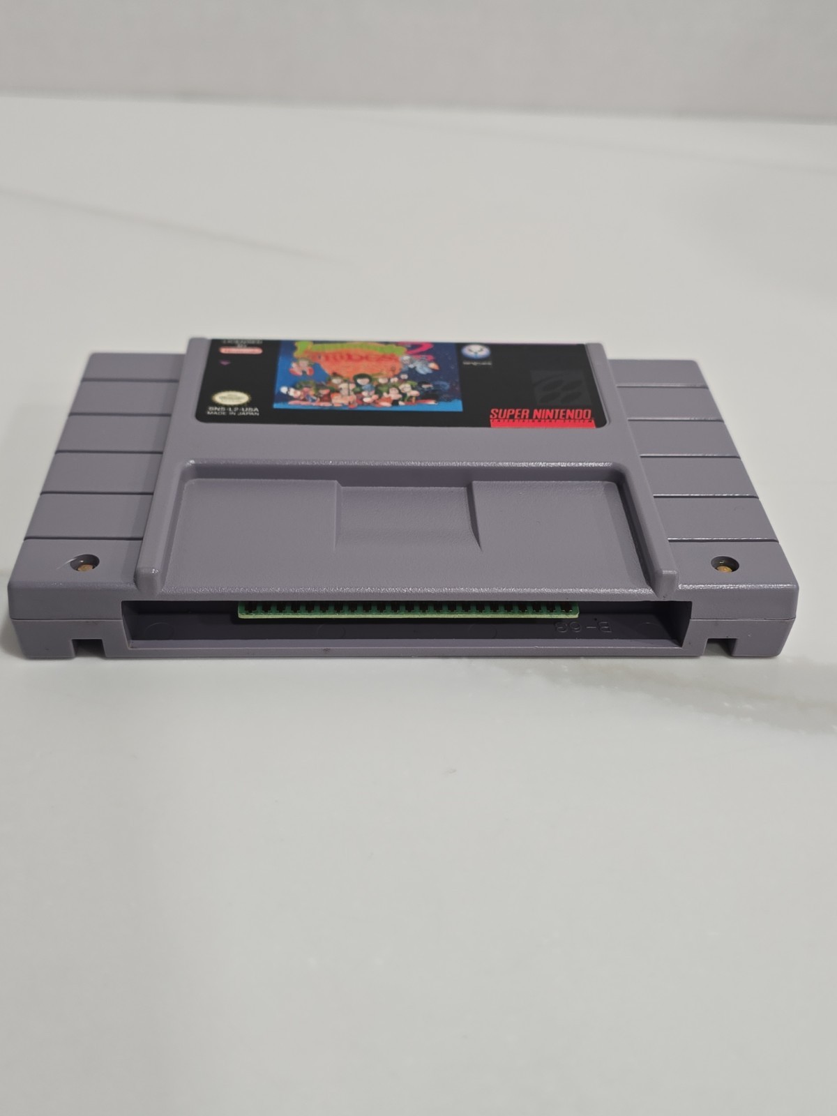 Lemmings 2: The Tribes Super Nintendo SNES Authentic Cartridge w/ Dust Cover VGC