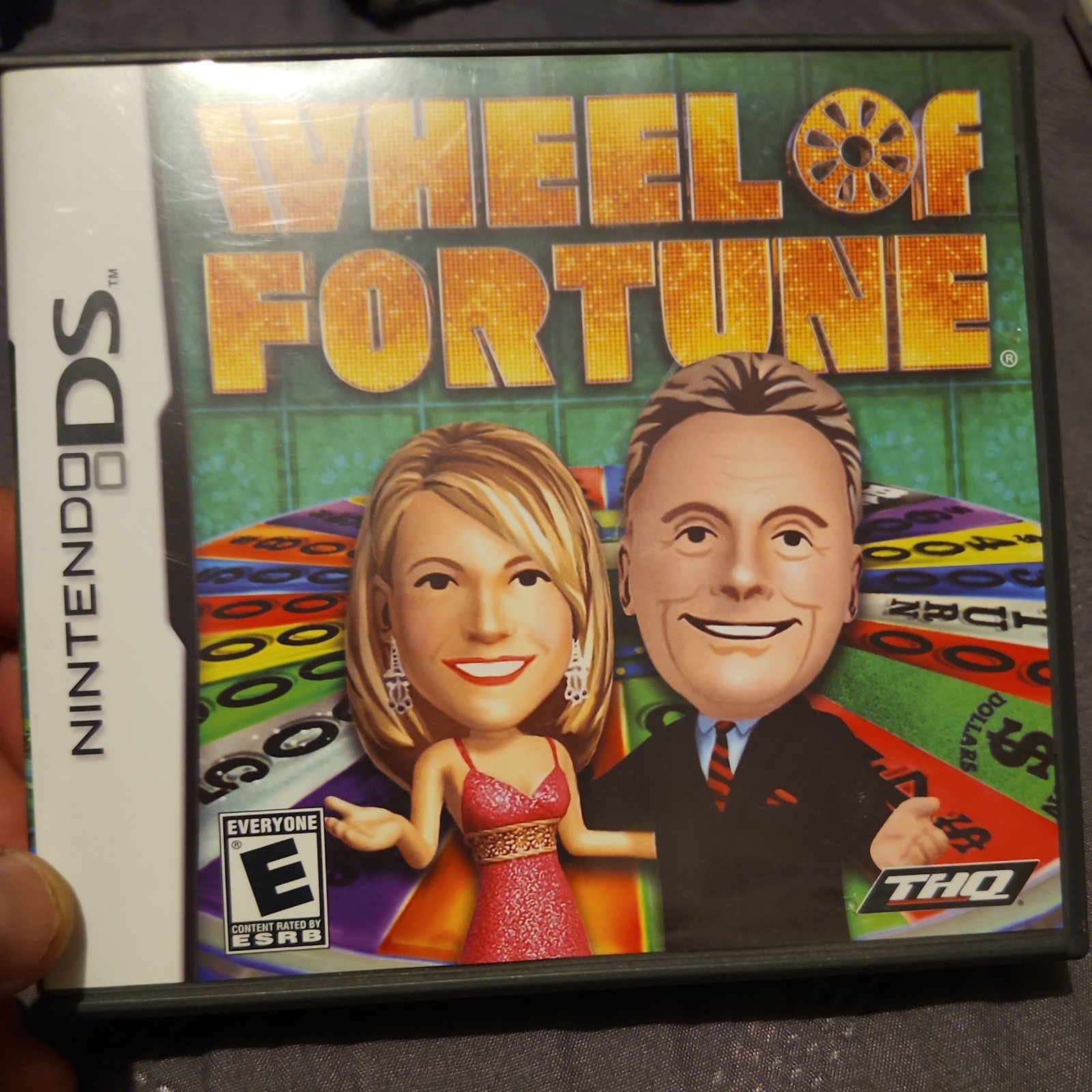 Wheel of Fortune (Nintendo DS, 2010) Complete In Box With Manual