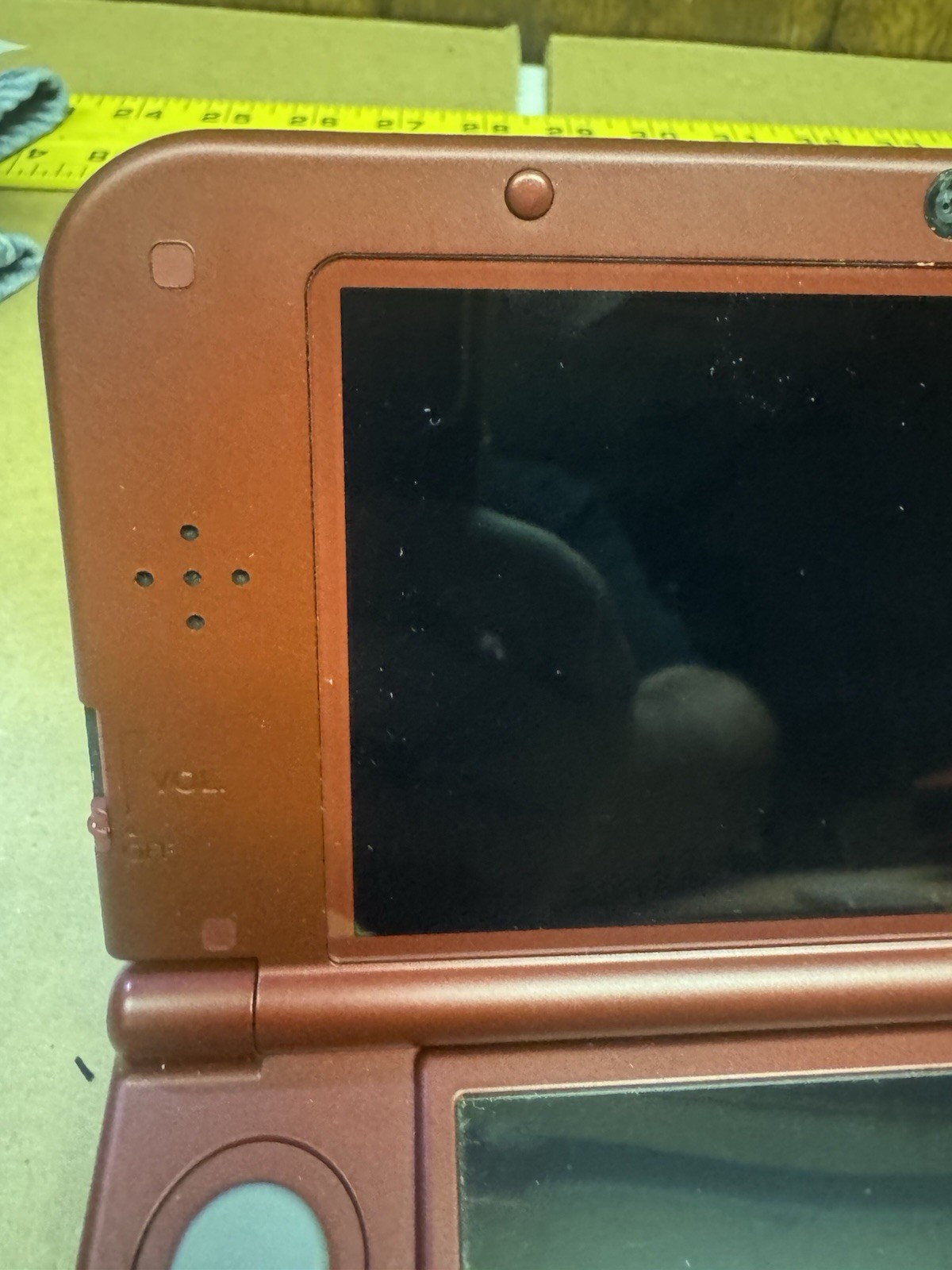 Nintendo “New” 3DS XL Metallic Red Handheld Console System RED-001
