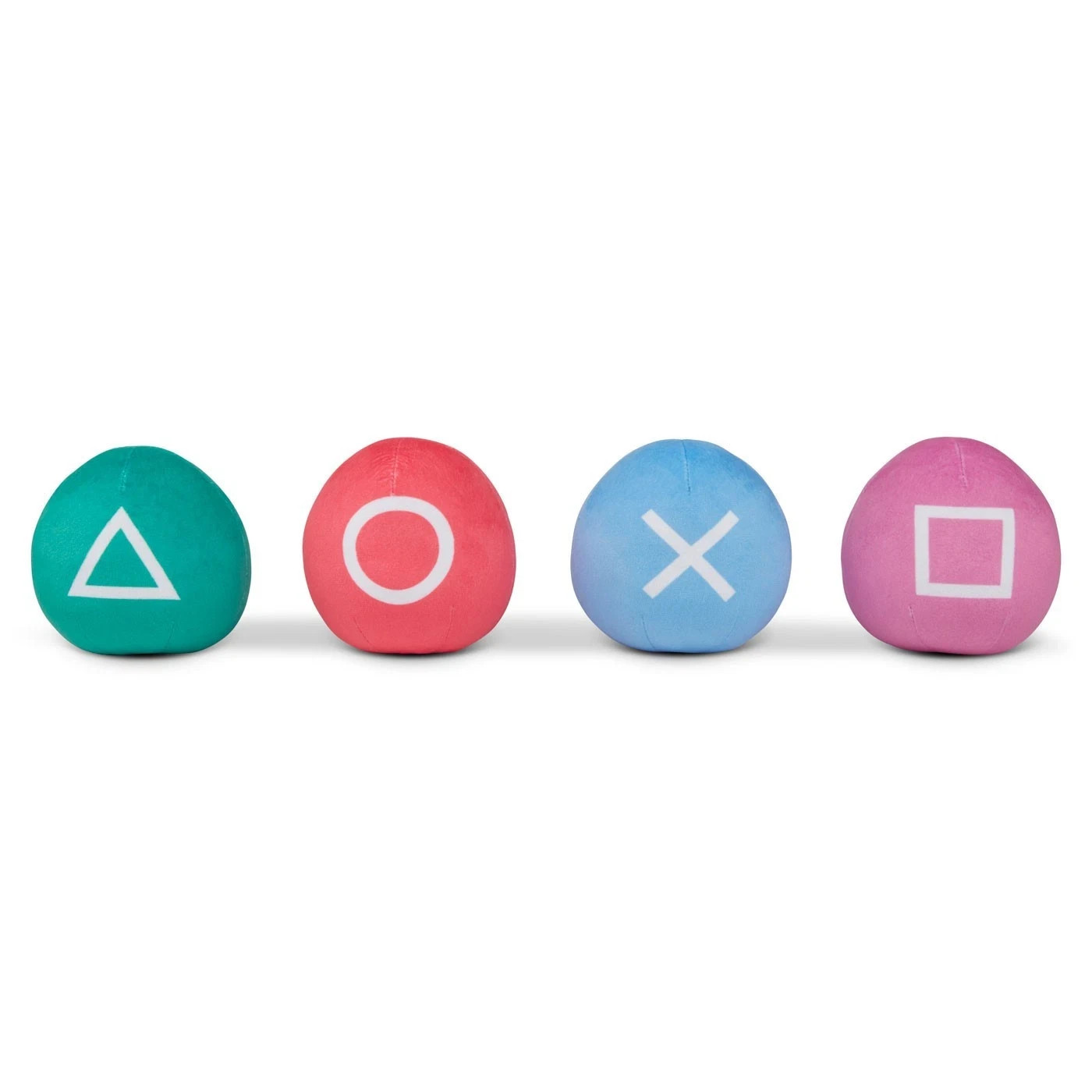 Sony PlayStation 1 2 3 4 5 Controller Buttons Shapes Plush Set of 4 Official