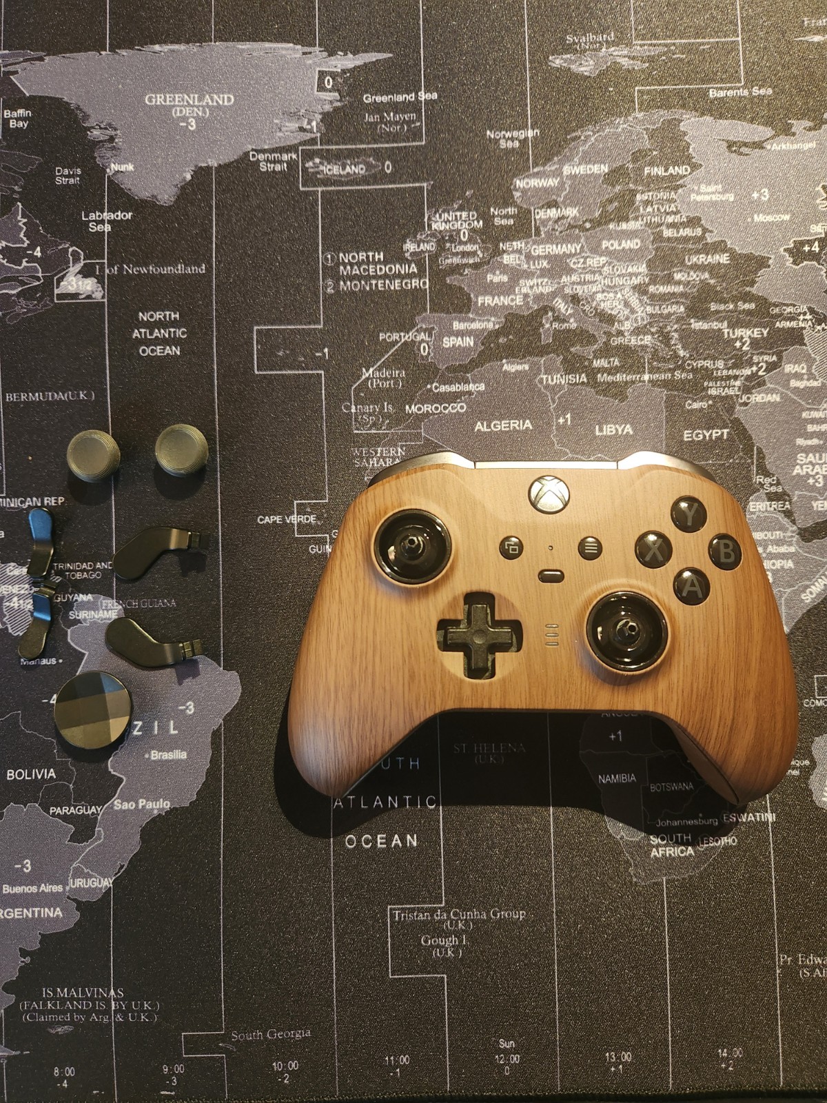 Xbox Elite Series 2 Woodgrain For Xbox/PC TMR Sticks And Mouse Cilck Bumpers