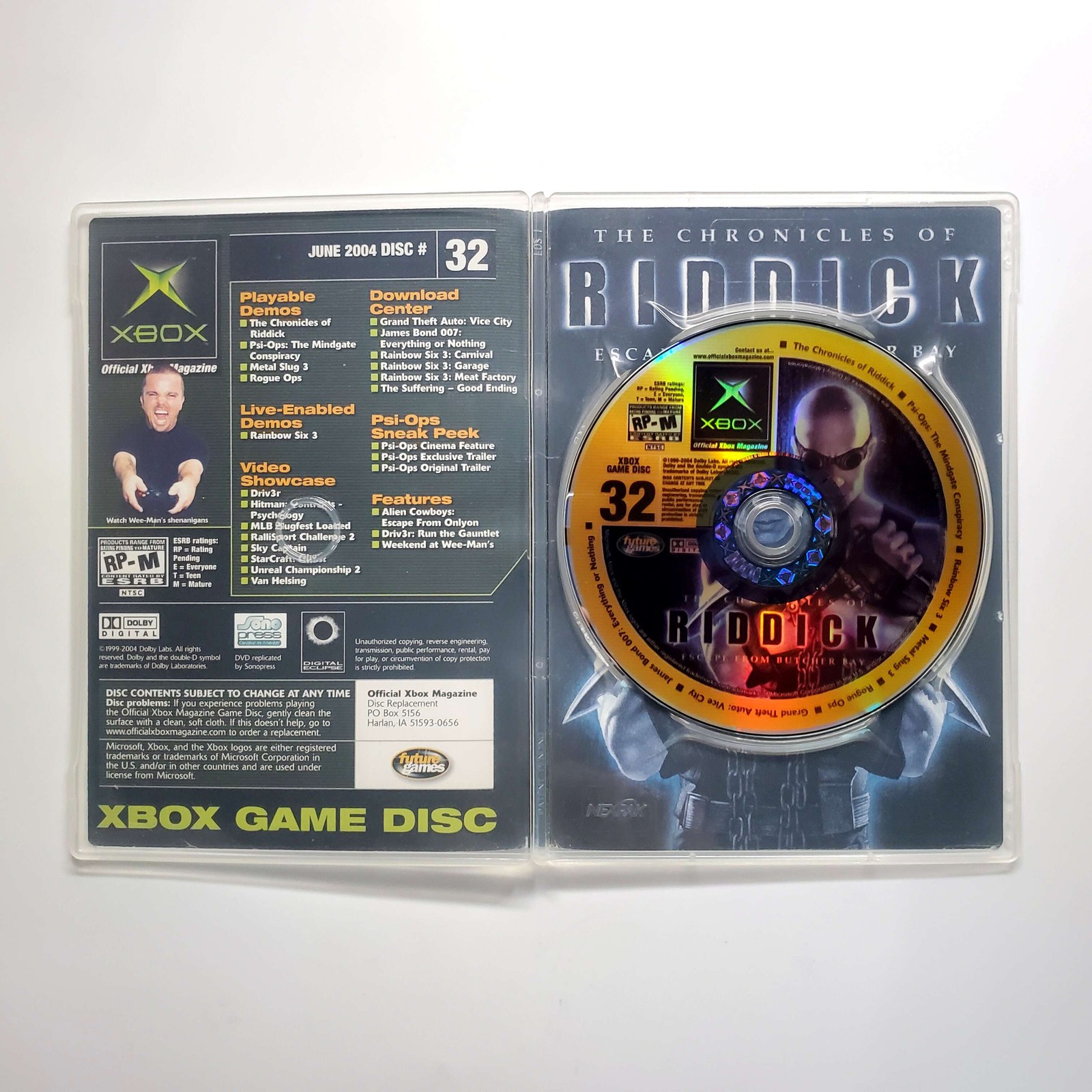 (Demo Disc, Full Games Not Included) Official Xbox Magazine Demo Disc 32