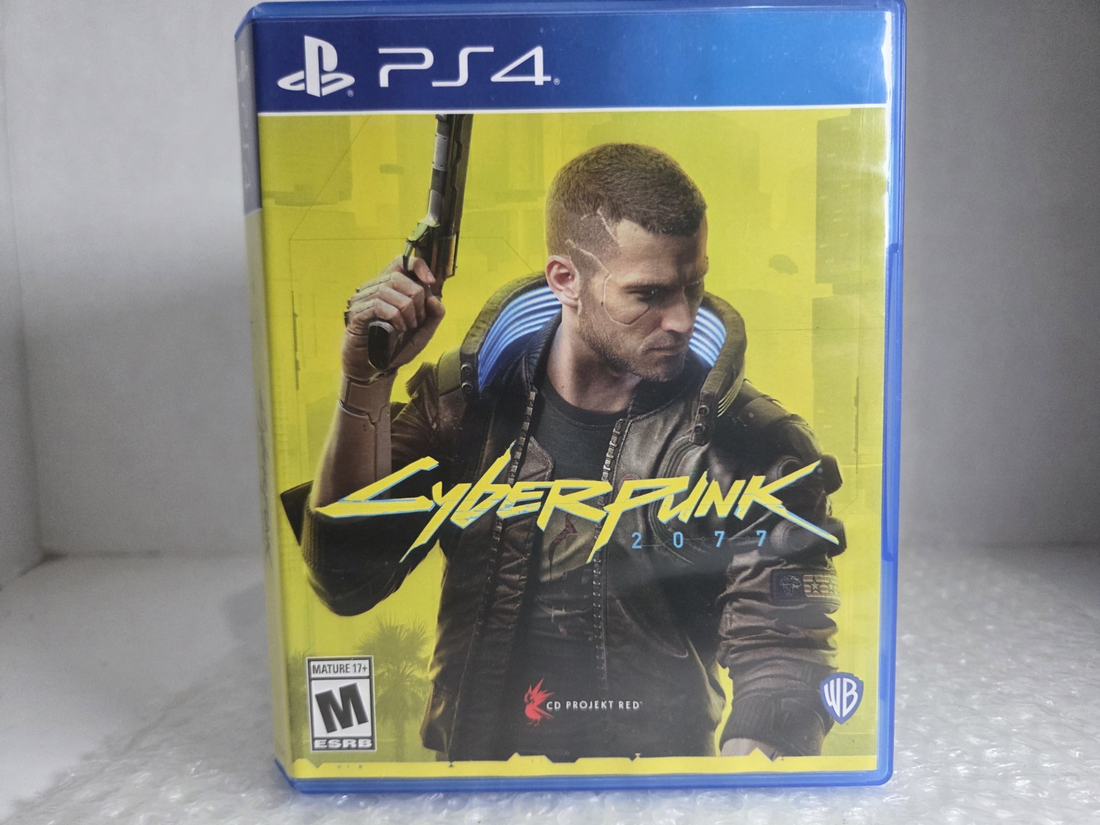 Cyberpunk 2077 With Extras PS4 Sony PlayStation 4 Complete In Box CIB Tested OEM