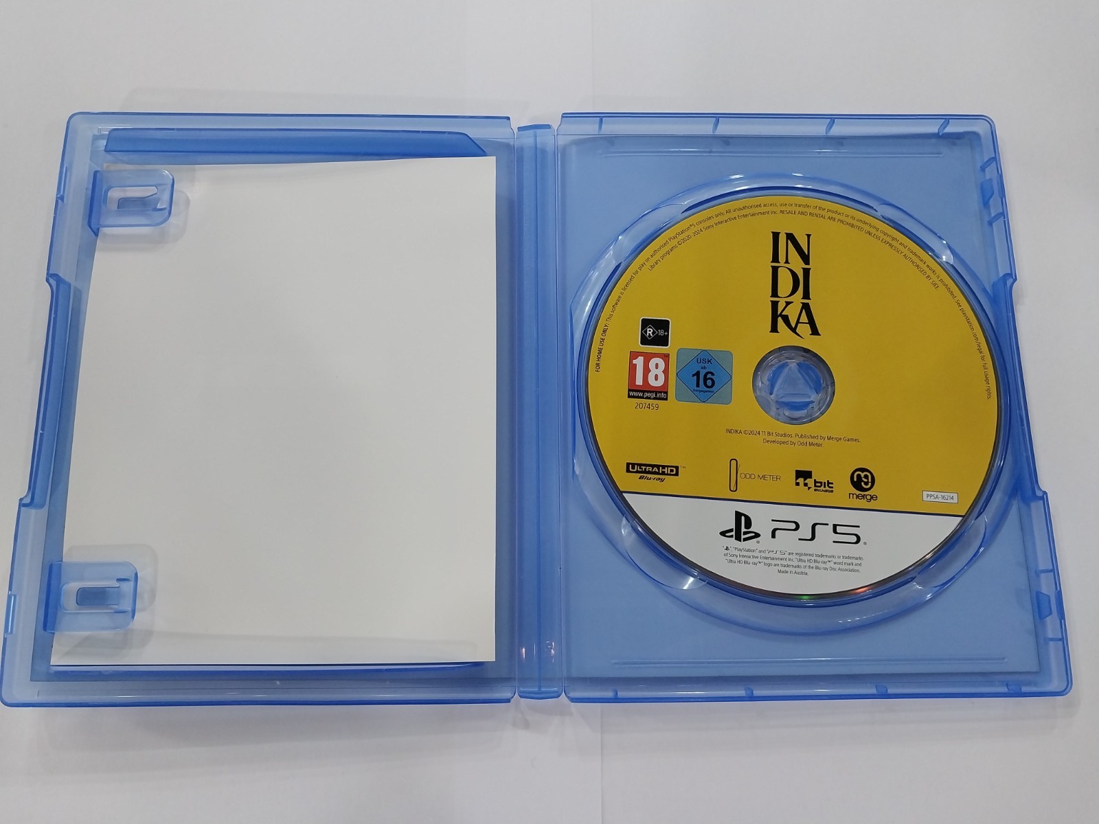 INDIKA (SONY PS5 GAME , R18+)