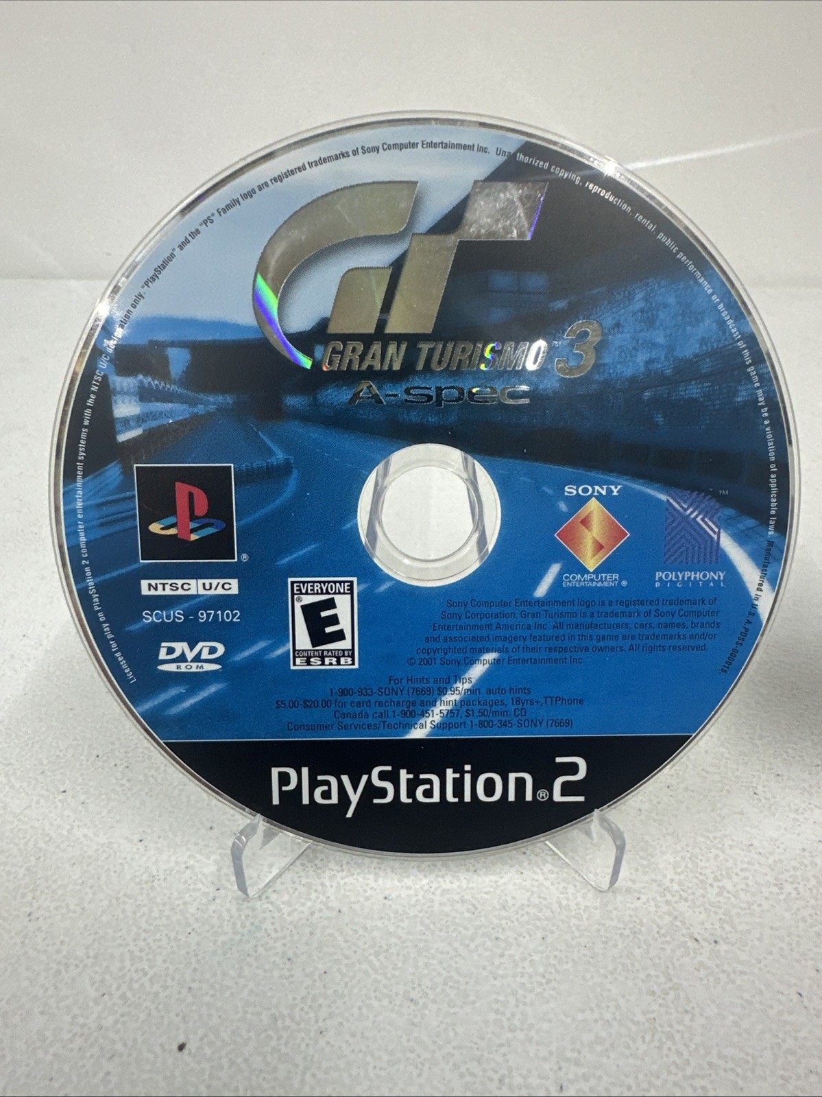 Gran Turismo 3 & 4 Bundle Lot (Sony PlayStation 2 PS2) Discs Only