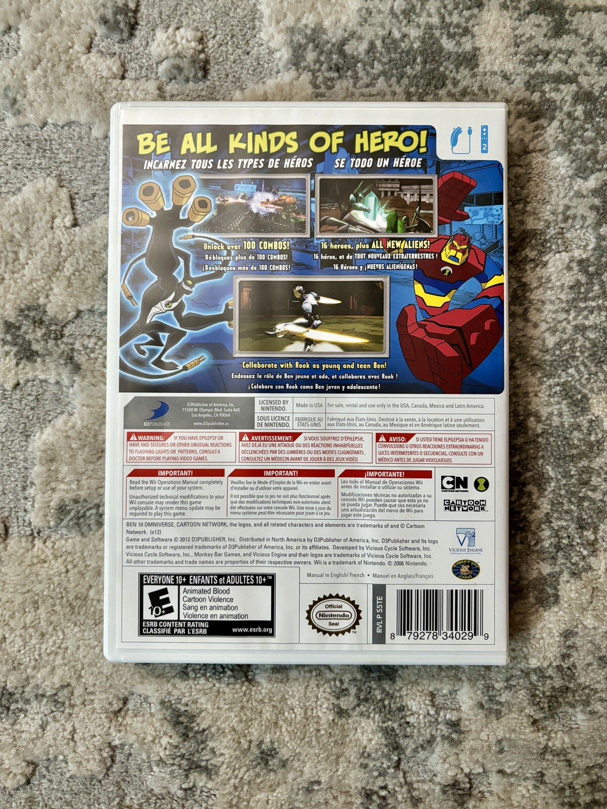 Ben 10: Omniverse – Nintendo Wii – CIB Complete – Tested & Working