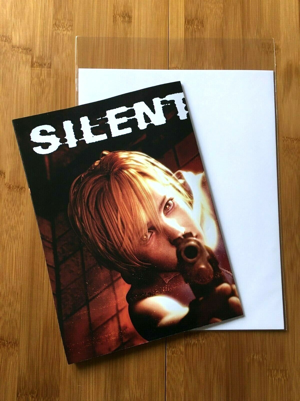 2003 Official Silent Hill 3 Foldout Poster PS2 Playstation 2 Survival Horror Art