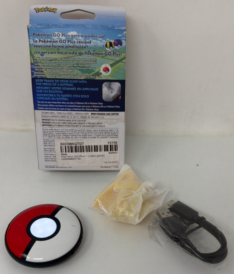 Pokemon Go Plus+ US Version Complete Tested & Works!
