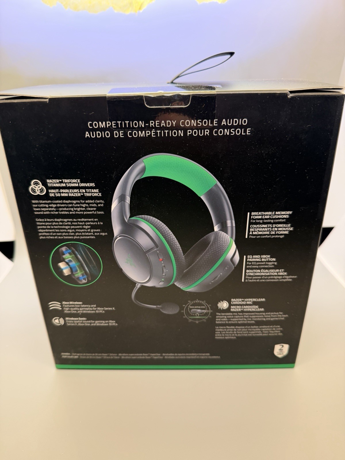 Razer Kaira Wireless Gaming Headset Xbox Series X|S/Xbox One- NIB Sealed