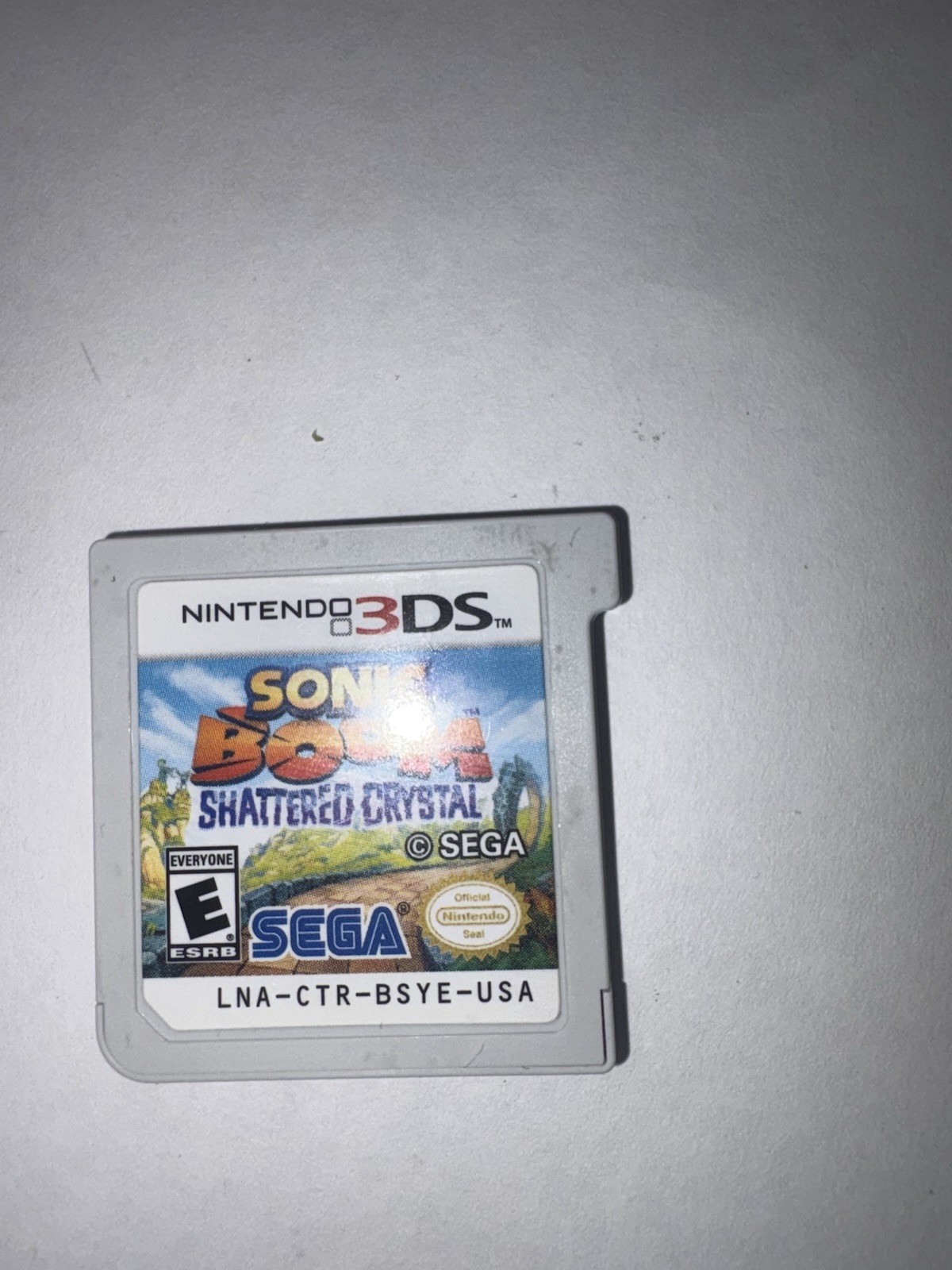 Sonic Boom: Shattered Crystal (Nintendo 3DS) Cartridge Only Tested