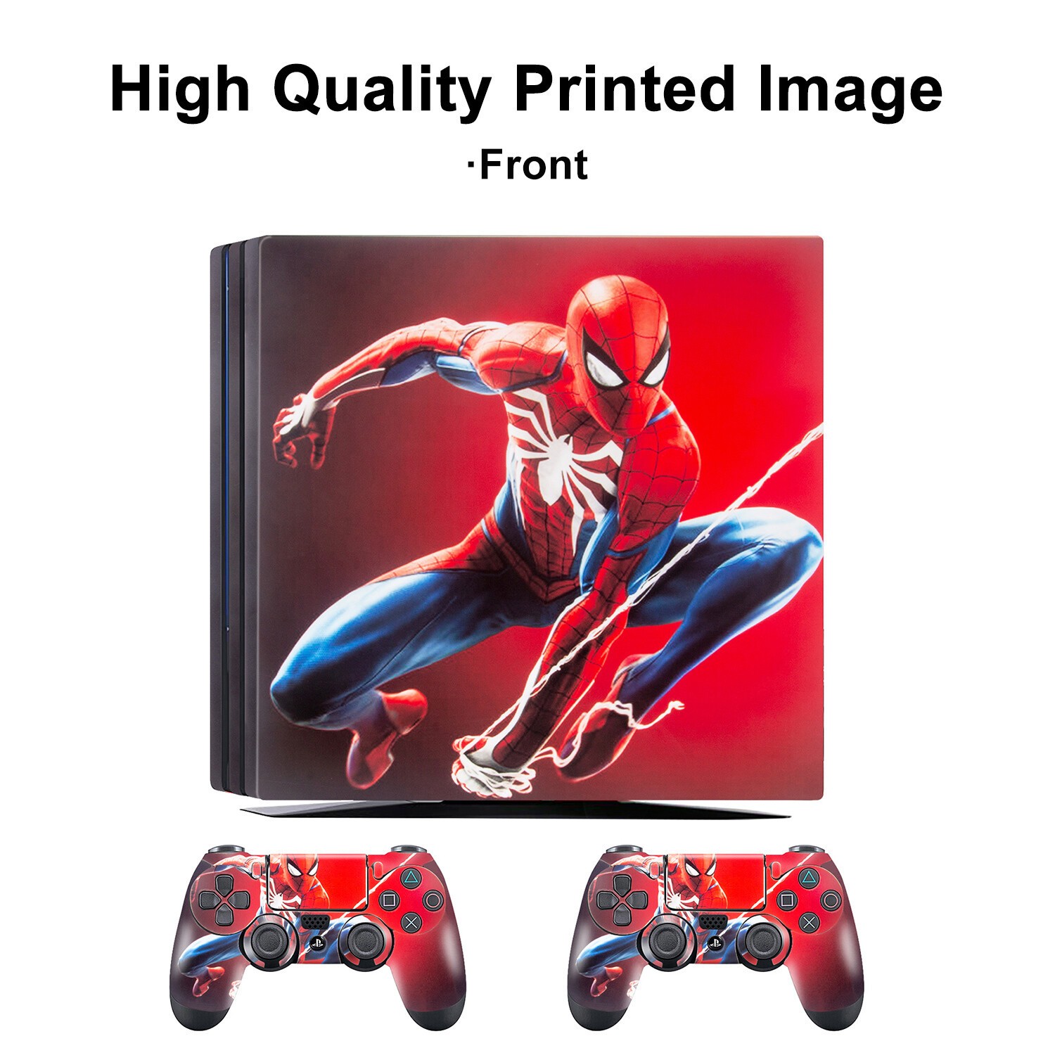 Decal Cover Skin Sticker Vinyl for Sony PlayStation PS4 Pro Console & Controller