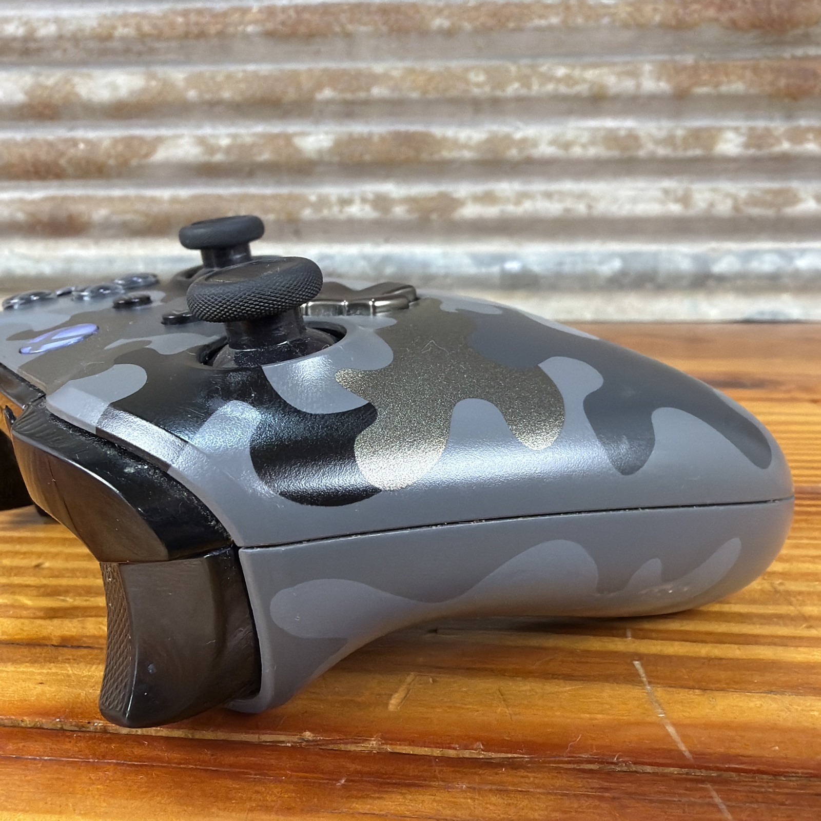 Microsoft Xbox One Controller Black & Grey Camo Night Ops Wireless Controller
