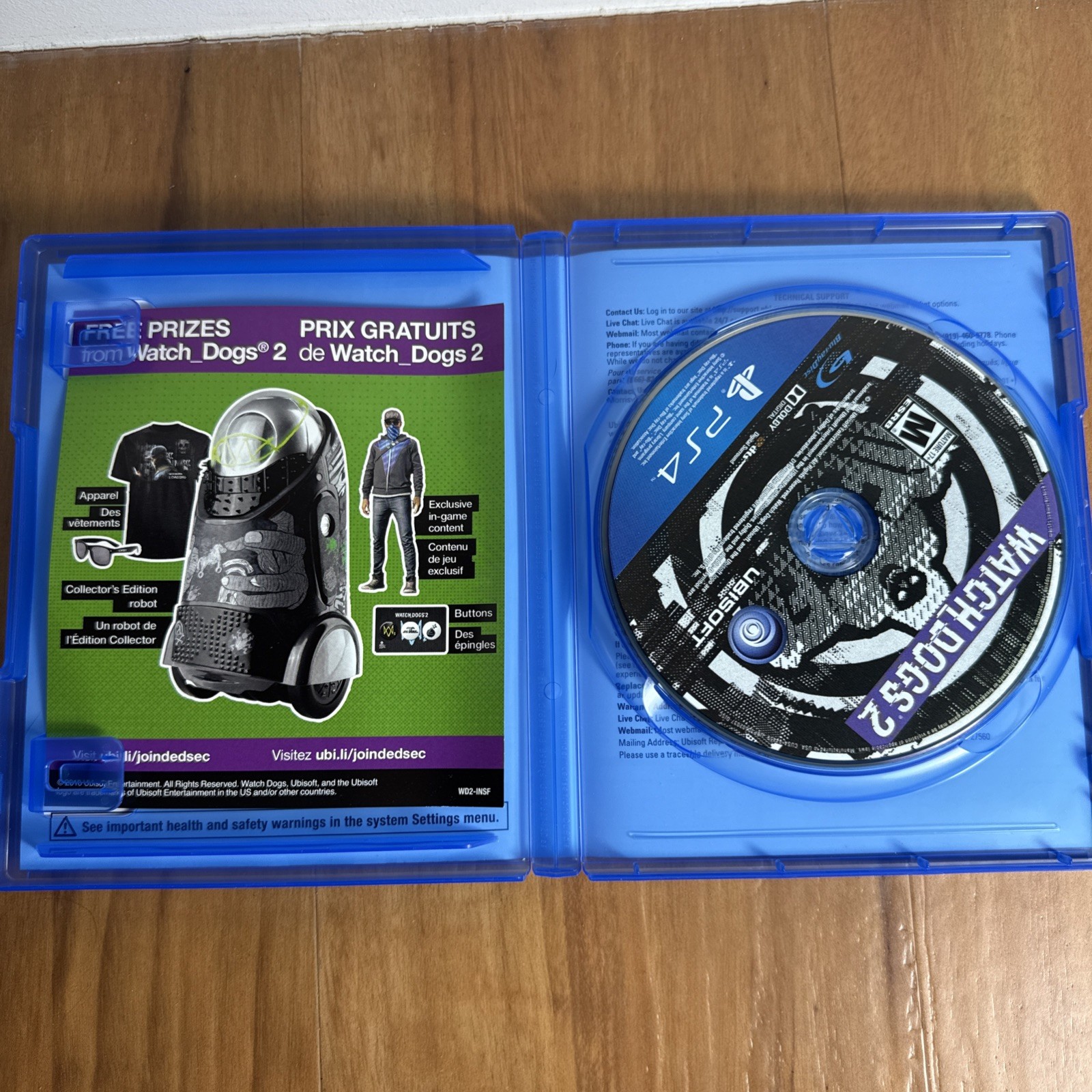 Watch Dogs 2: Gold Edition (Sony PlayStation 4, 2016) PS4 – Read