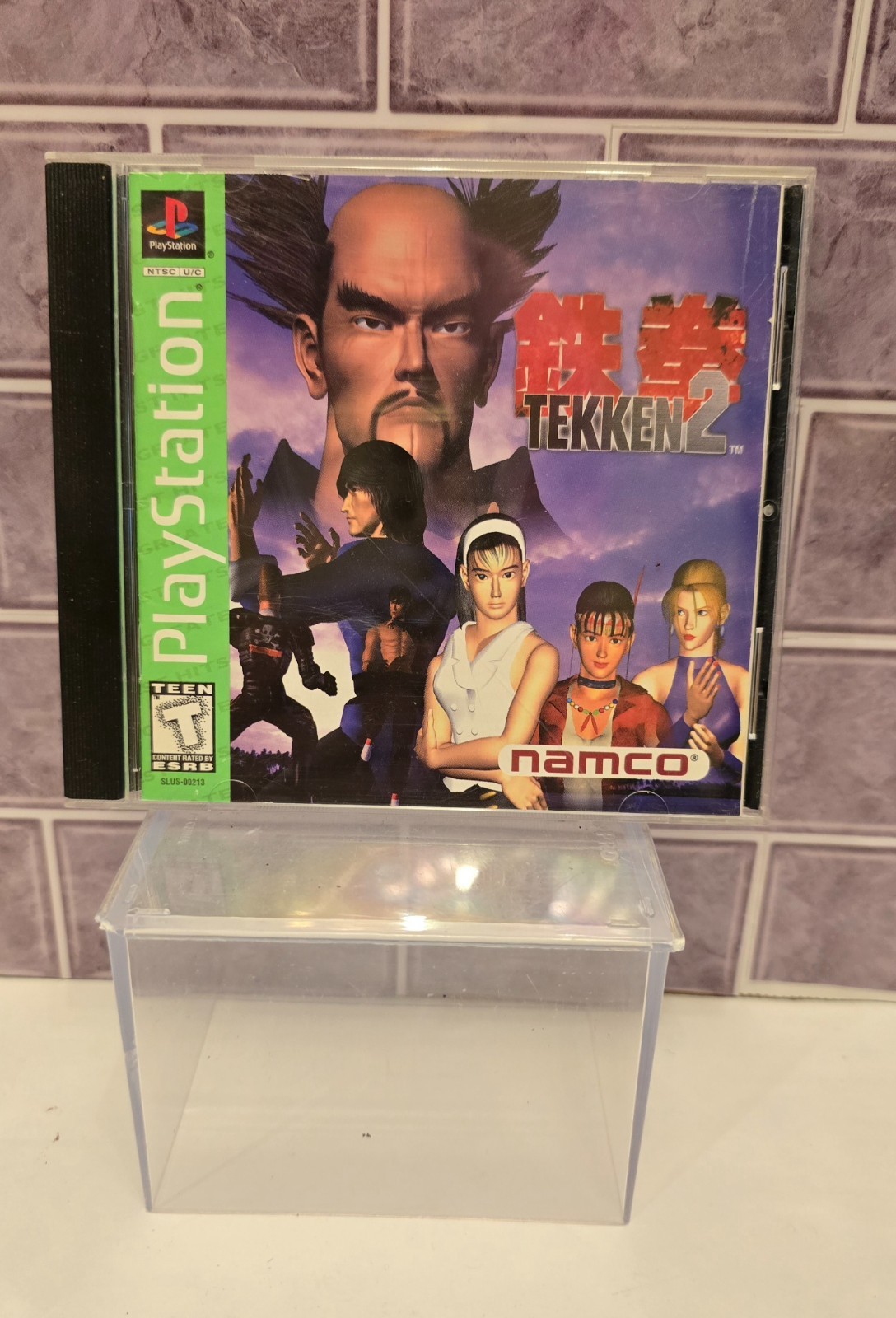Sony PlayStation 1 TEKKEN 2 Greatest Hits CIB + Reg Card *Tested & Works*