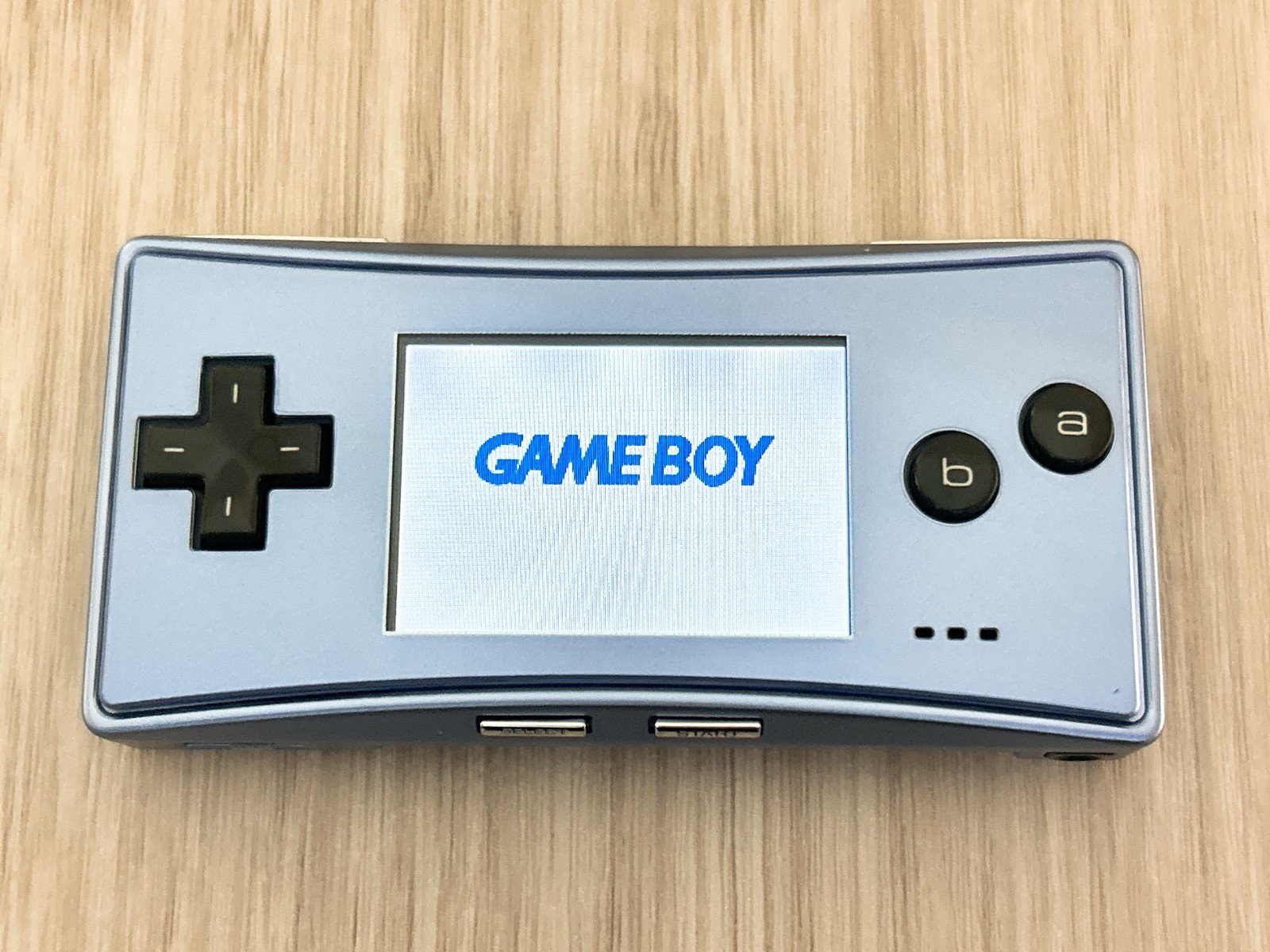 Mint – Nintendo GameBoy Micro Blue Console Tested w/ Charger & Case GBM