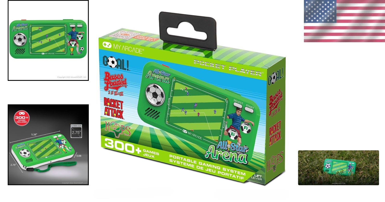 All Star Arena Pocket Player – Official Jaleco License