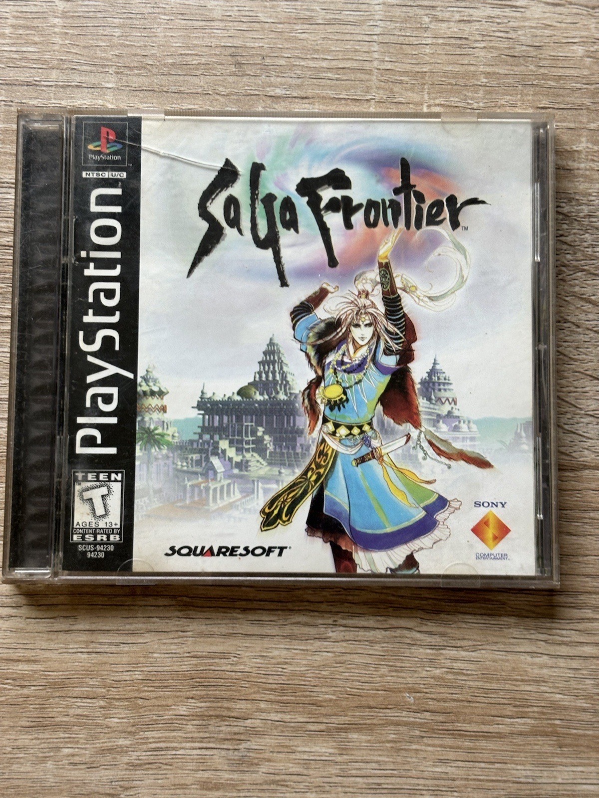 SaGa Frontier (PlayStation 1, 1998) PS1 CIB W/ Manual Black Label. Read