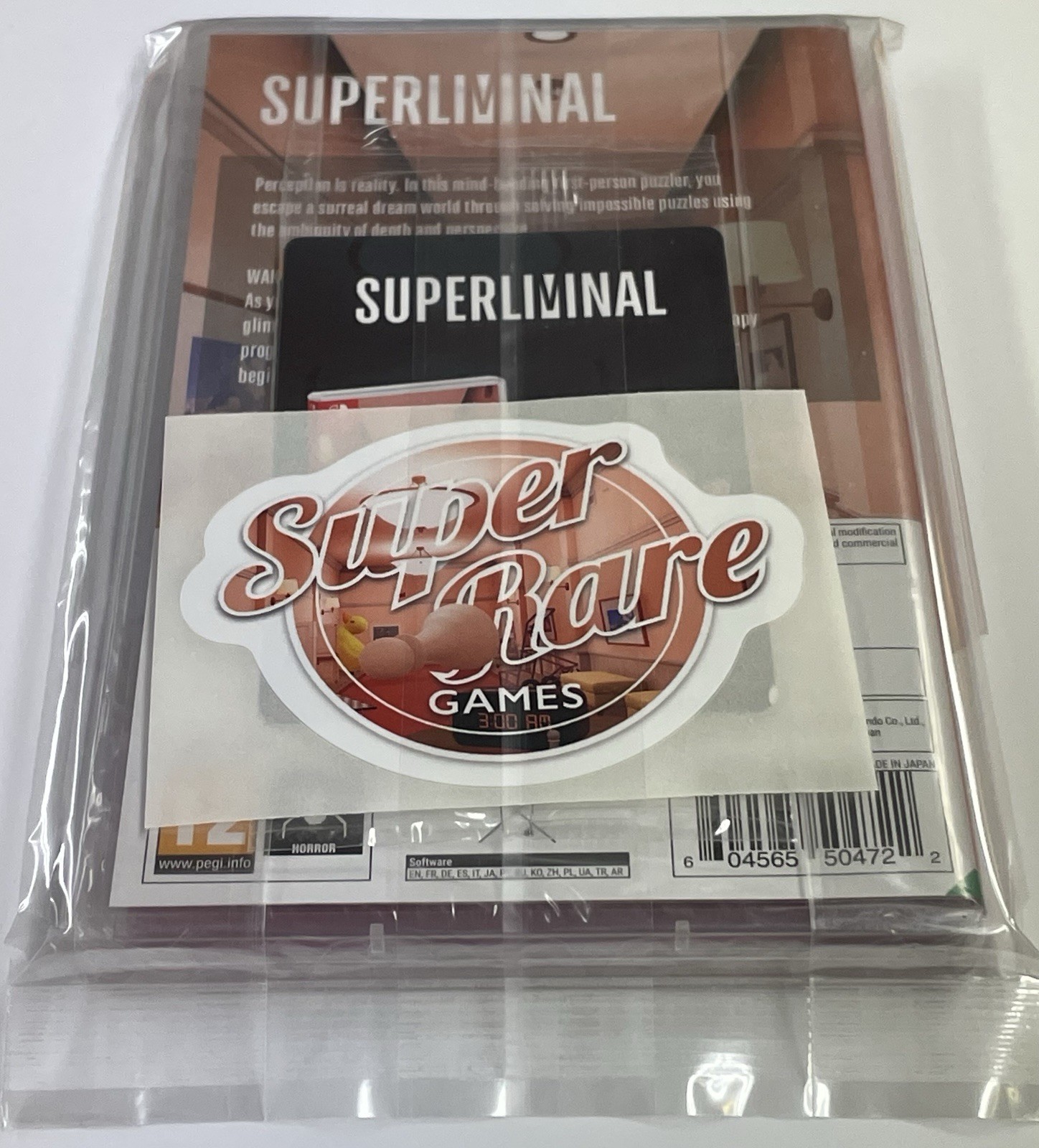 Sealed Nintendo Switch Superliminal Game Brand New Super Rare Games #68