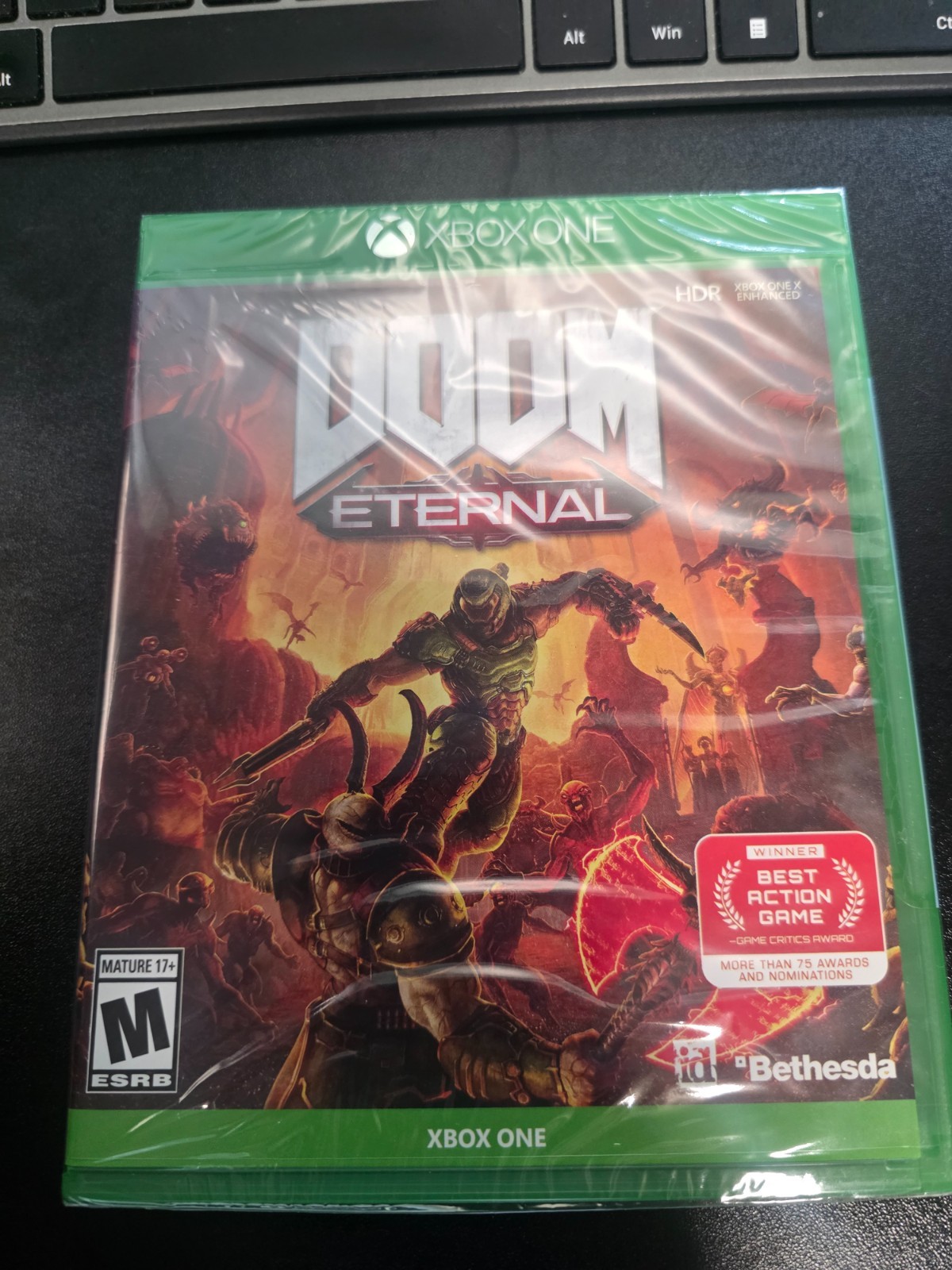 Xbox One / Xbox Series X 4 game lot, Alex kid,Mega Man,Bully+ Doom, New/ Sealed