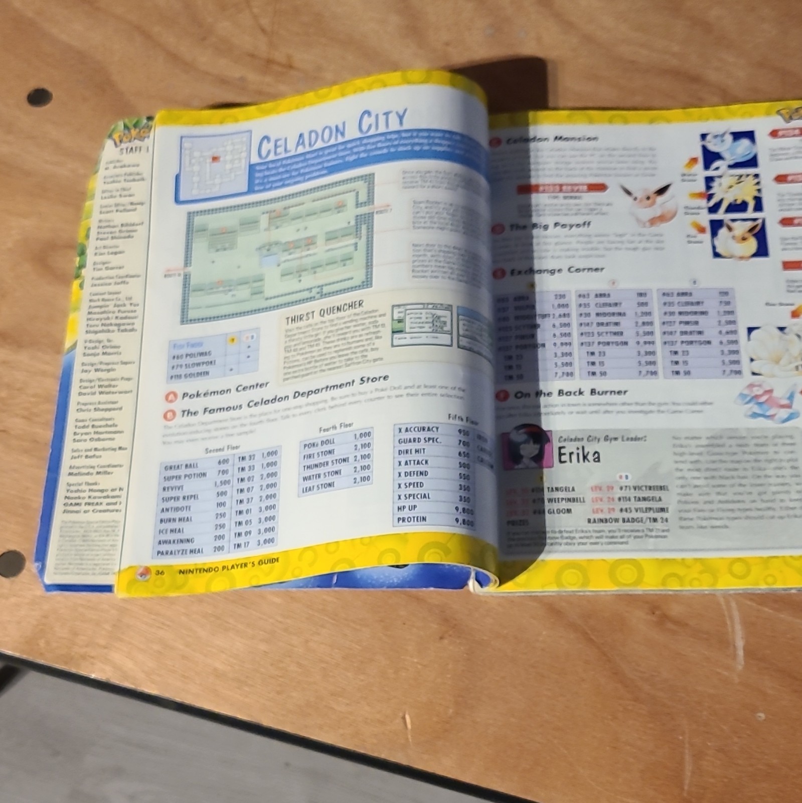 Nintendo Trainer’s Guide Pokémon Yellow Red Blue w/ 151 Stickers