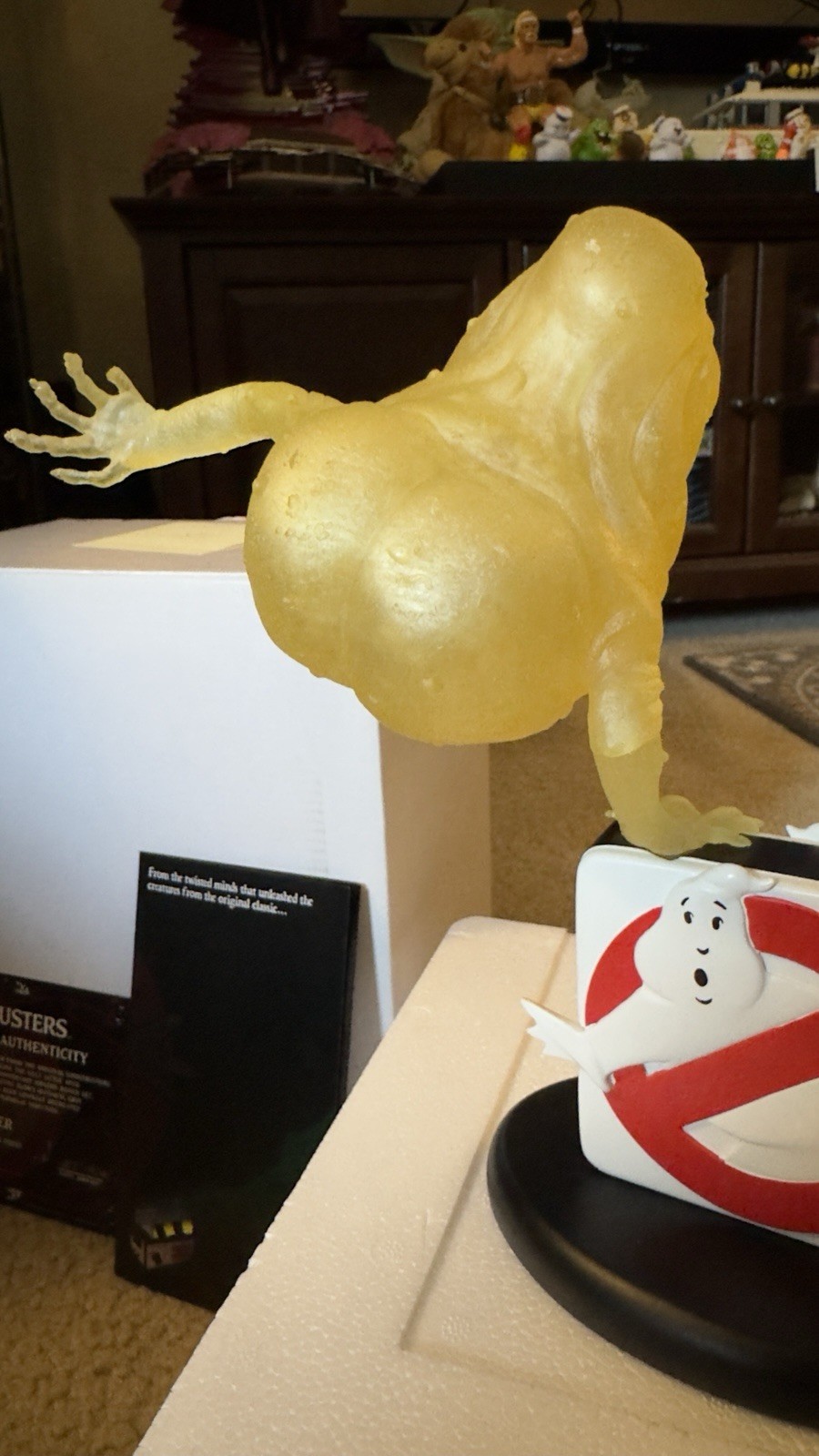 Ghostbusters Video Game Slimer Statue Steve Johnson 2009 COA LE 6500