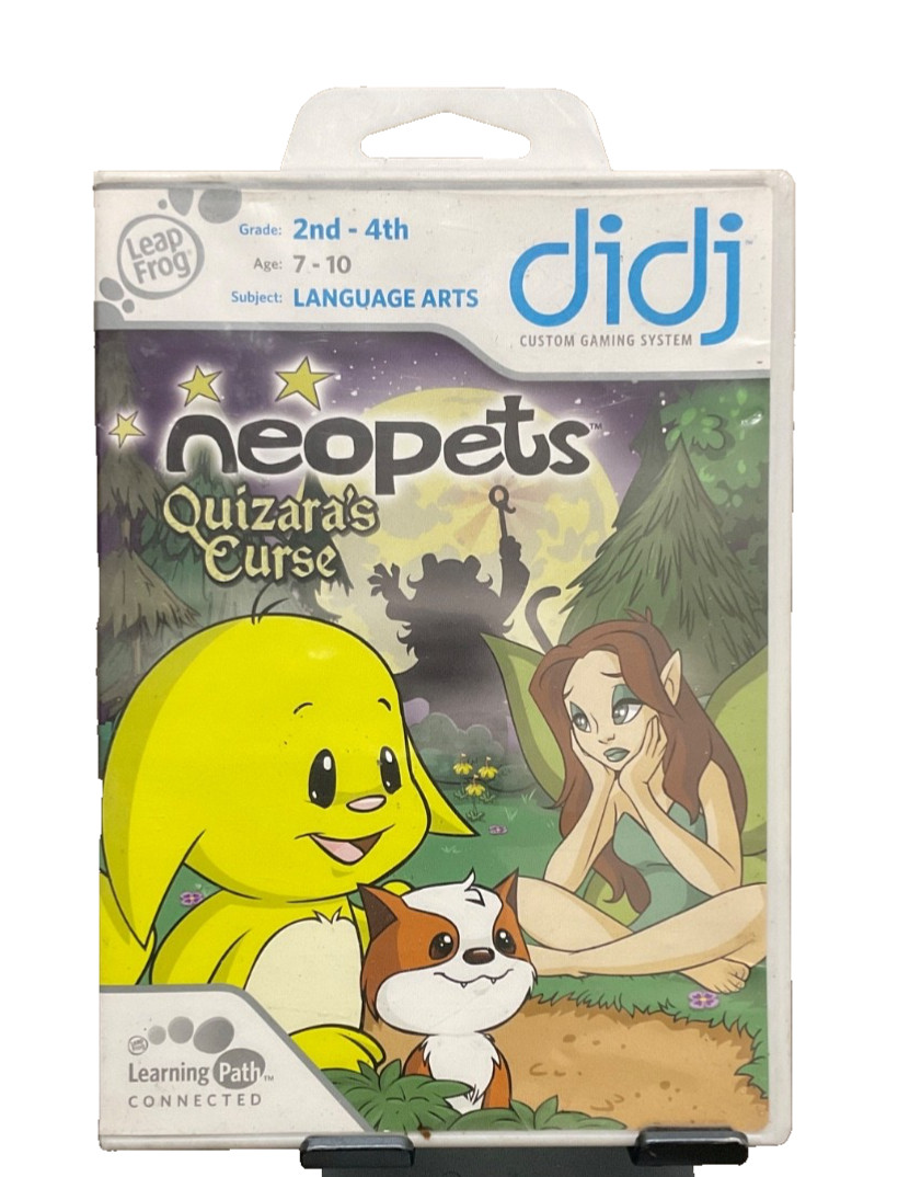 Neopets Quizara’s Curse Leap Frog DIDJ, Rare