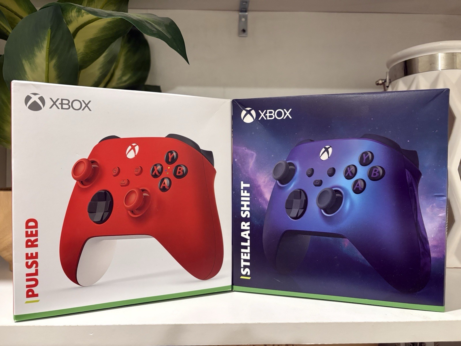 Xbox Series X Wireless Controller BOX ONLY Stellar Shift Purple Pulse Red One