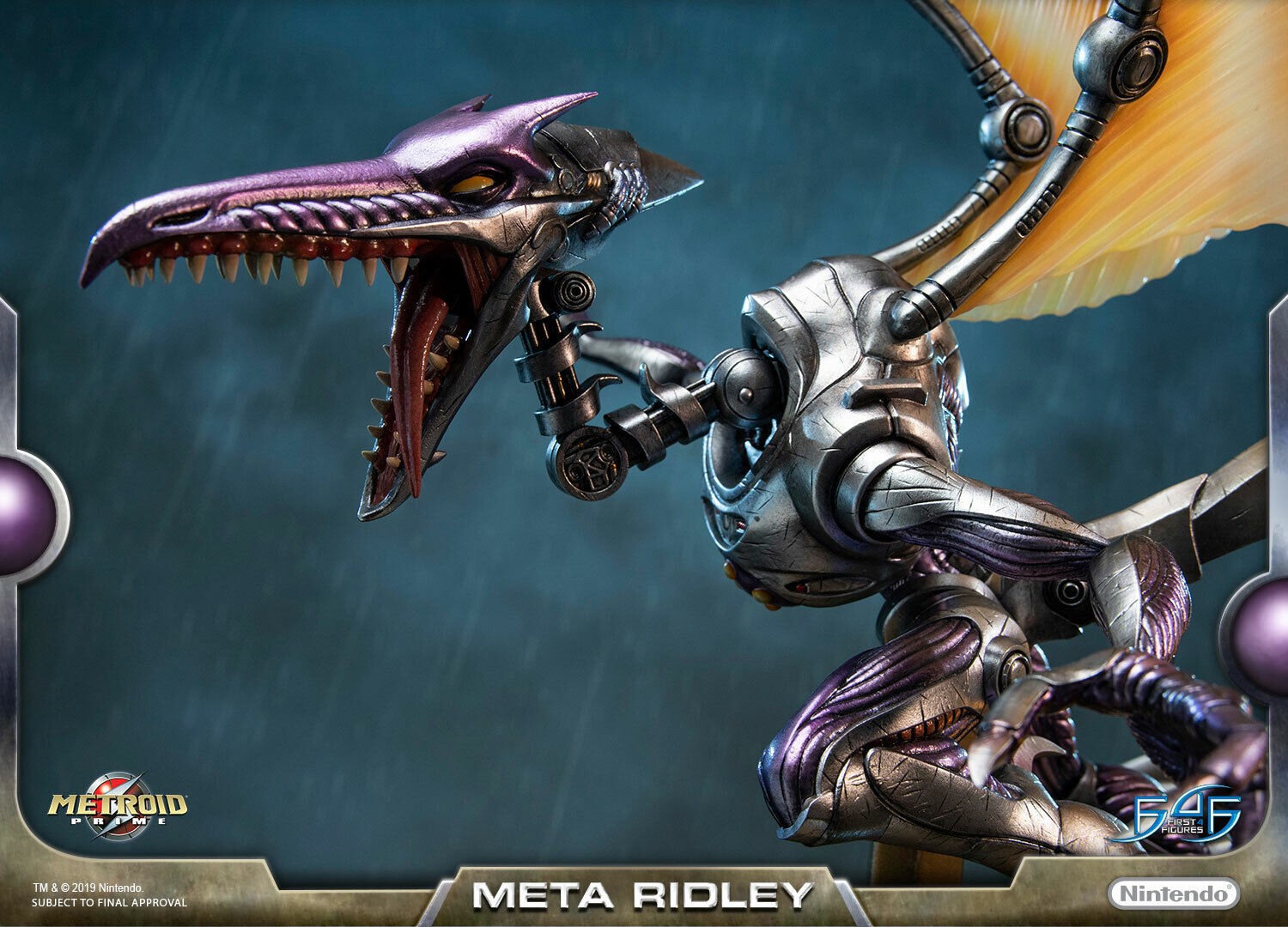 First4Figures Metroid Prime Meta Ridley Standard Edition Mint in Box SEALED