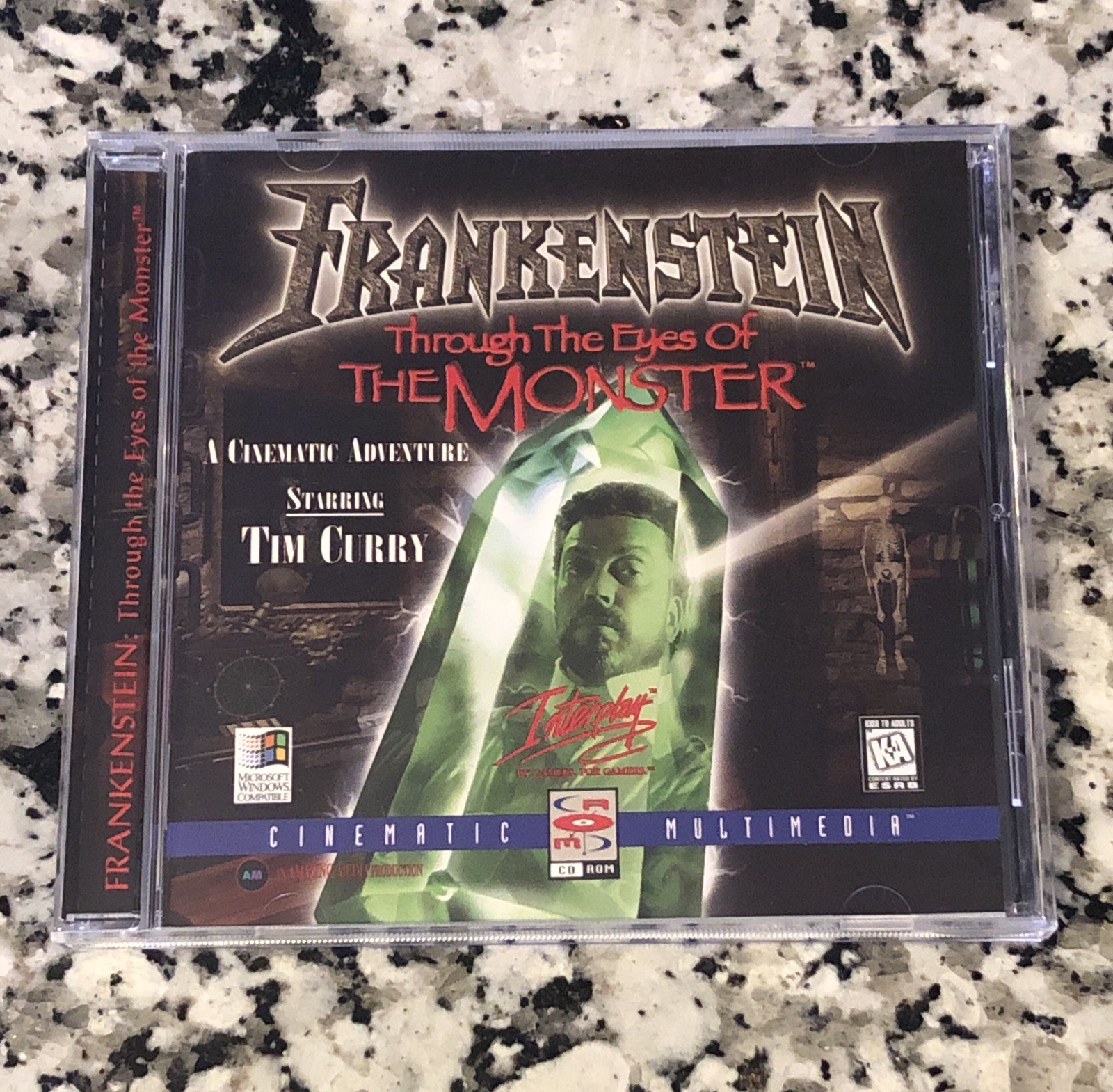 Frankenstein: Through The Eyes of the Monster (PC) Starring Tim Curry – Mint!