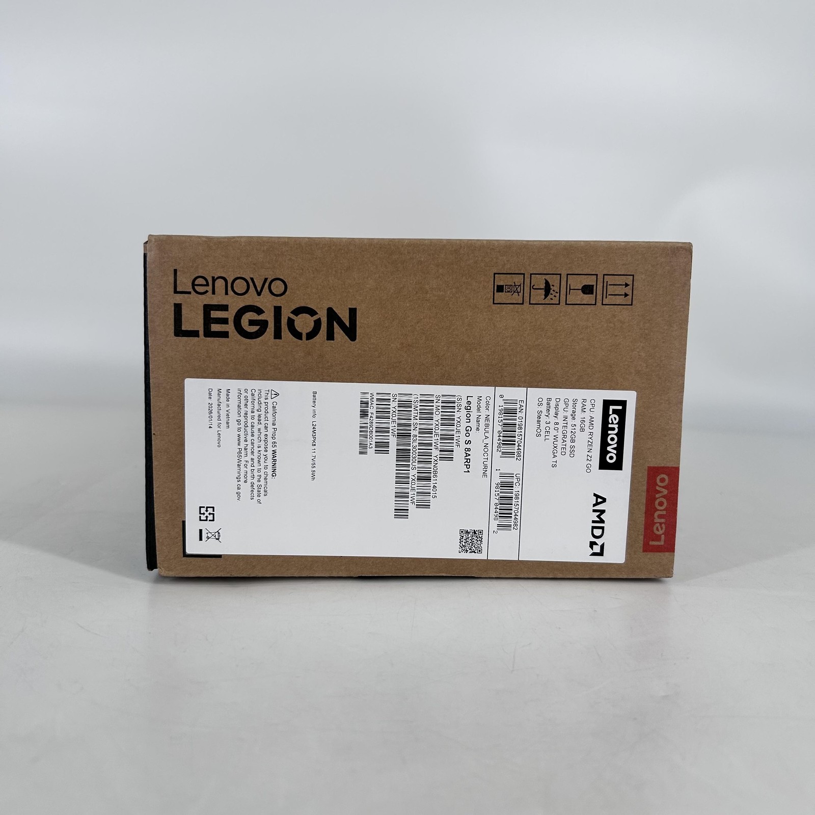 Lenovo Legion Go S Handheld Console Nebula Nocturne 512GB – NEW & SEALED !!!