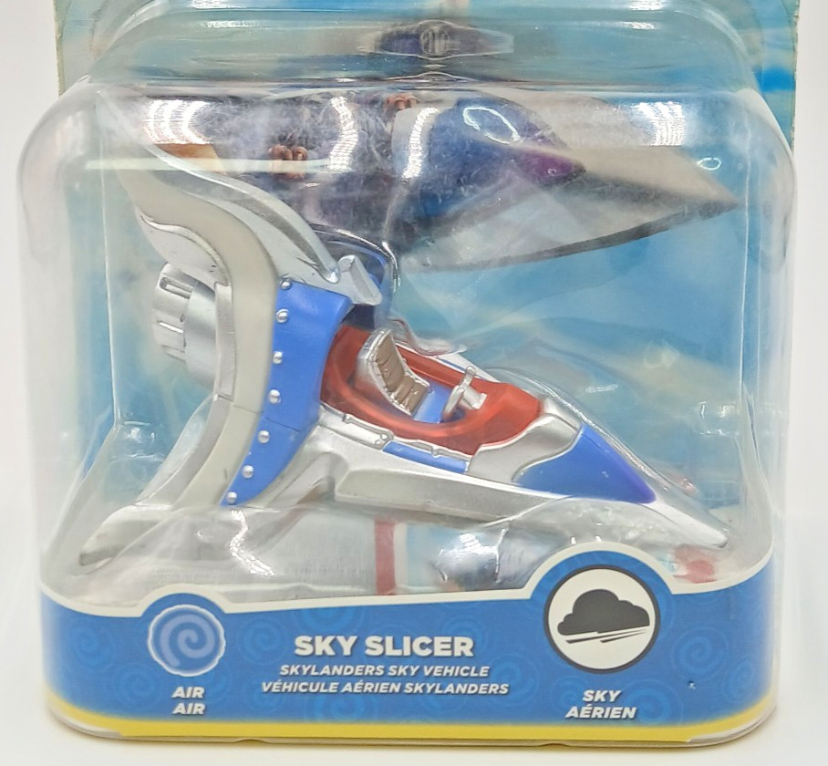 Skylanders Super Chargers Sky Slicer Sky Vehicle Air Element NOS BOX FLAWS READ