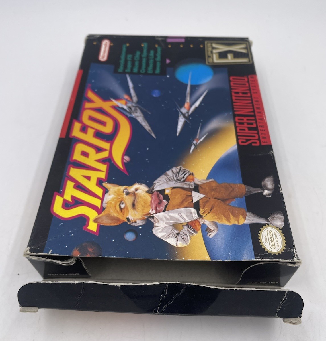 Star Fox (Super Nintendo, 1993) Authentic SNES Complete CIB