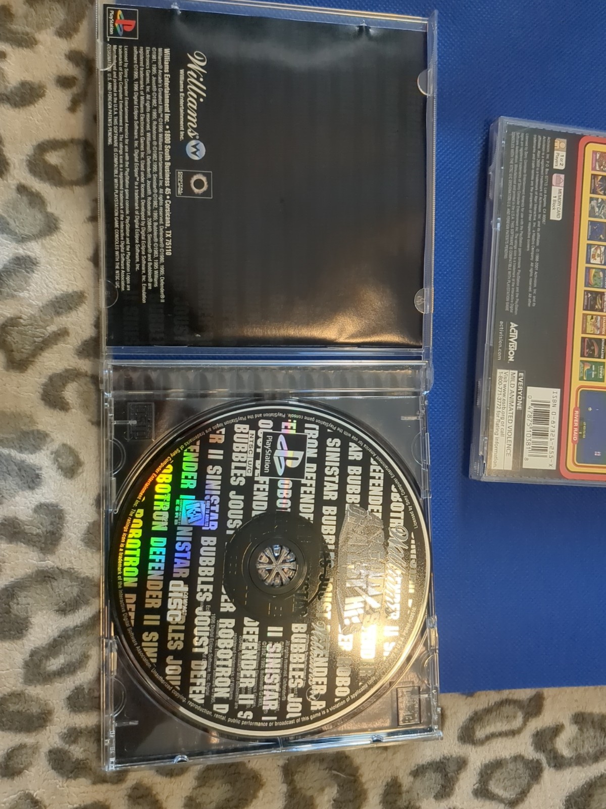Ps1 Game Lot Activision Classics & Arcades Greatest Hits Lnc