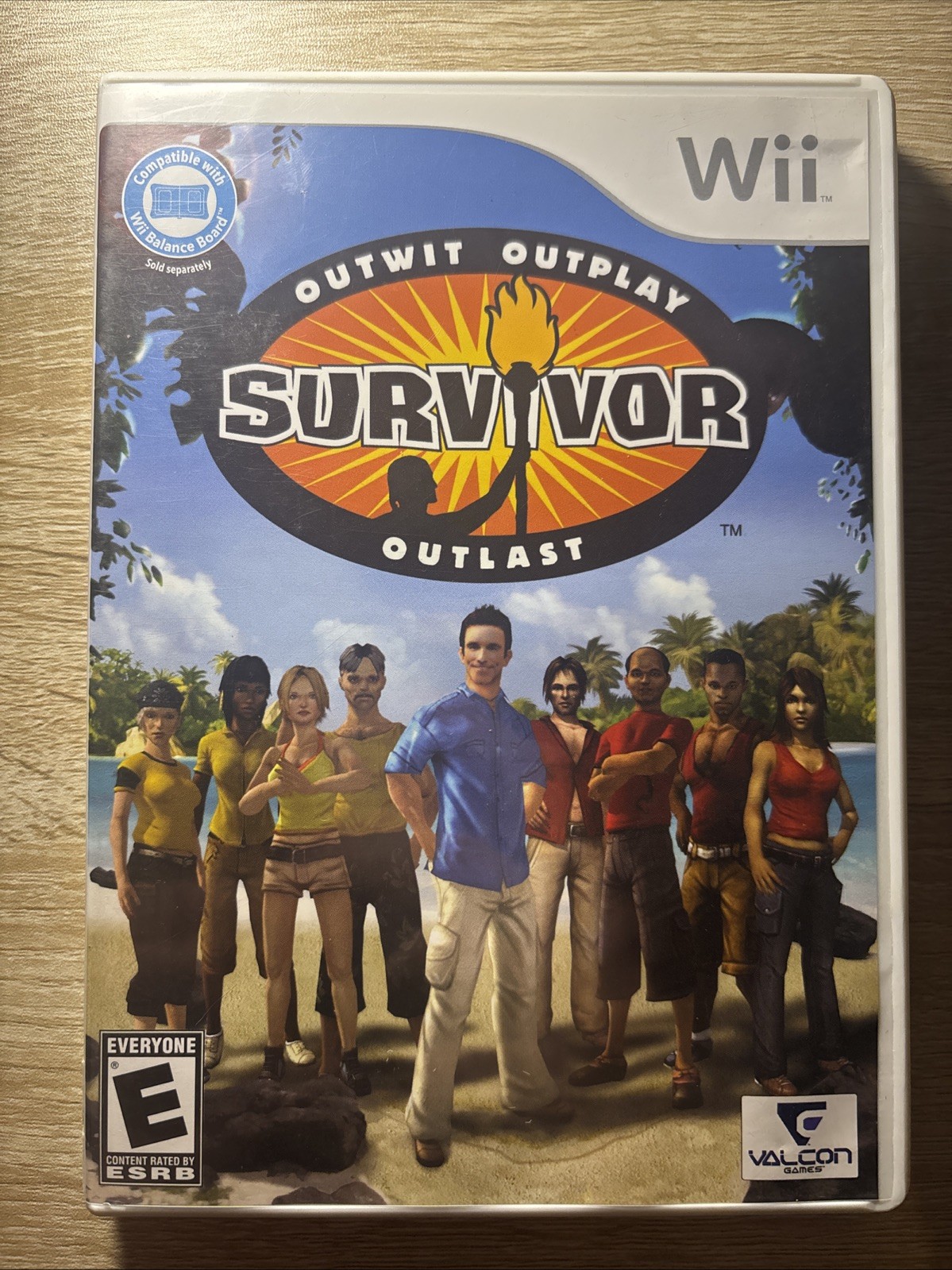 Survivor Wii Game 2010 Outwit Outplay Outlast Nintendo Wii Complete in Box CIB