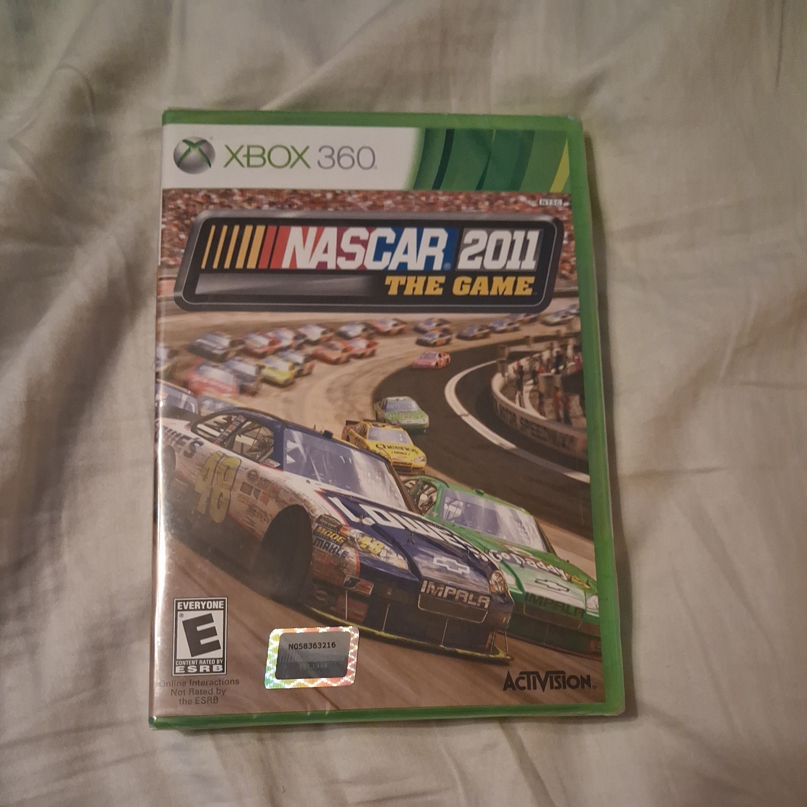 NEW sealed NASCAR 2011 THE GAME Xbox 360 X360 Microsoft RACING Activision ESRB