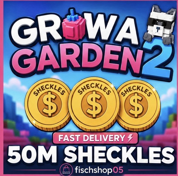 🔥Grow a Garden 2 Roblox✨ 50m Sheckles | Fast & Easy