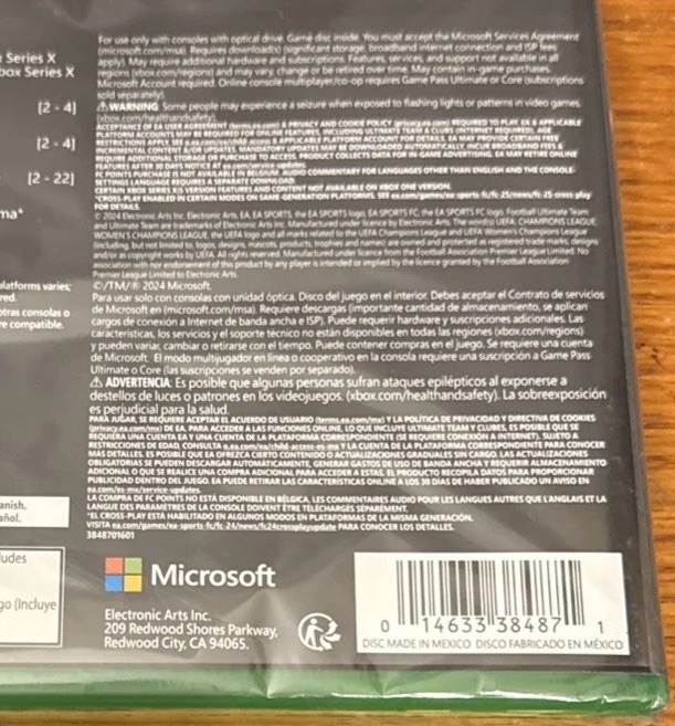 EA Sports FC 25 – Microsoft Xbox Series X|S