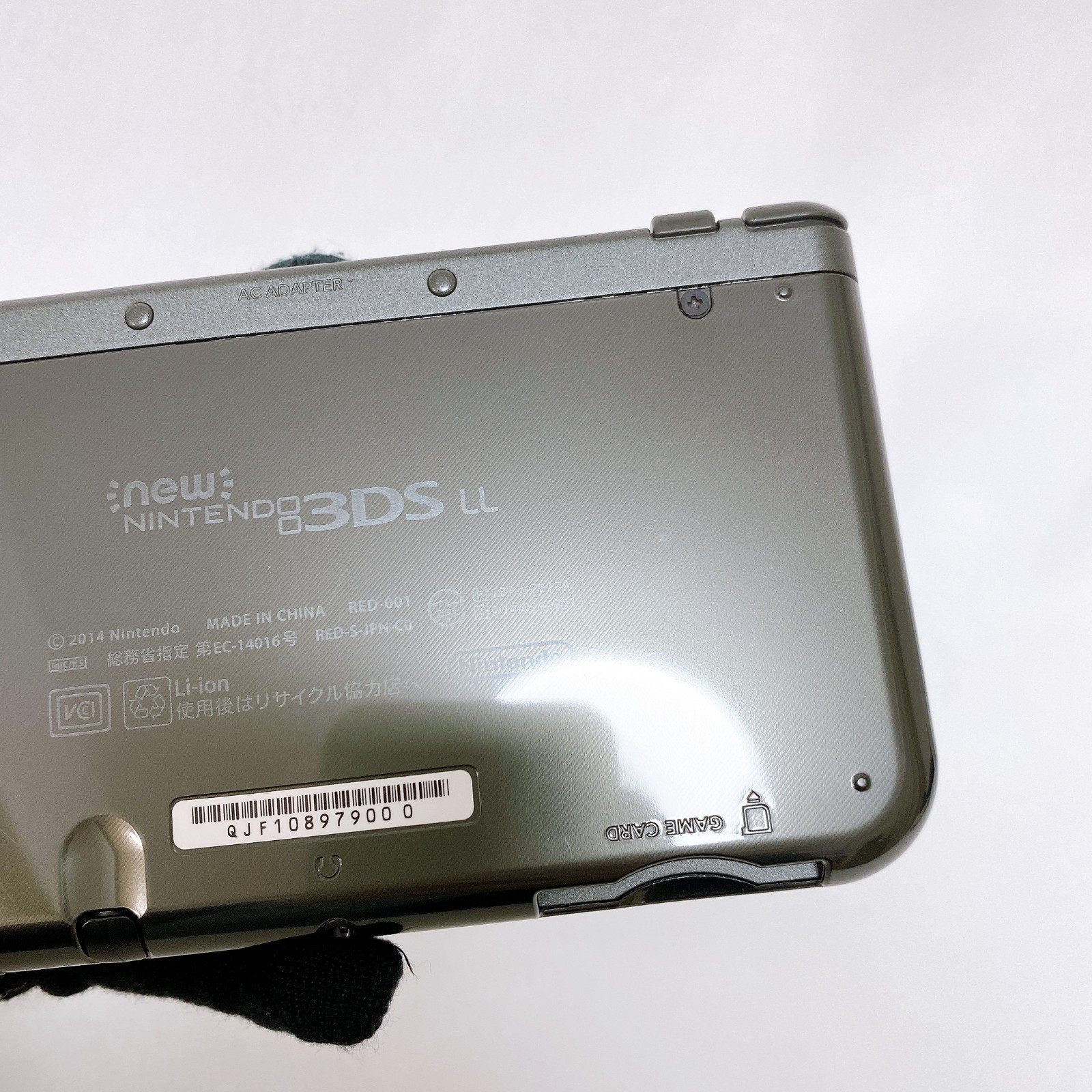 【Mint】【Top IPS】New Nintendo 3DS LL XL Metallic Black Console Japan Tested Rare