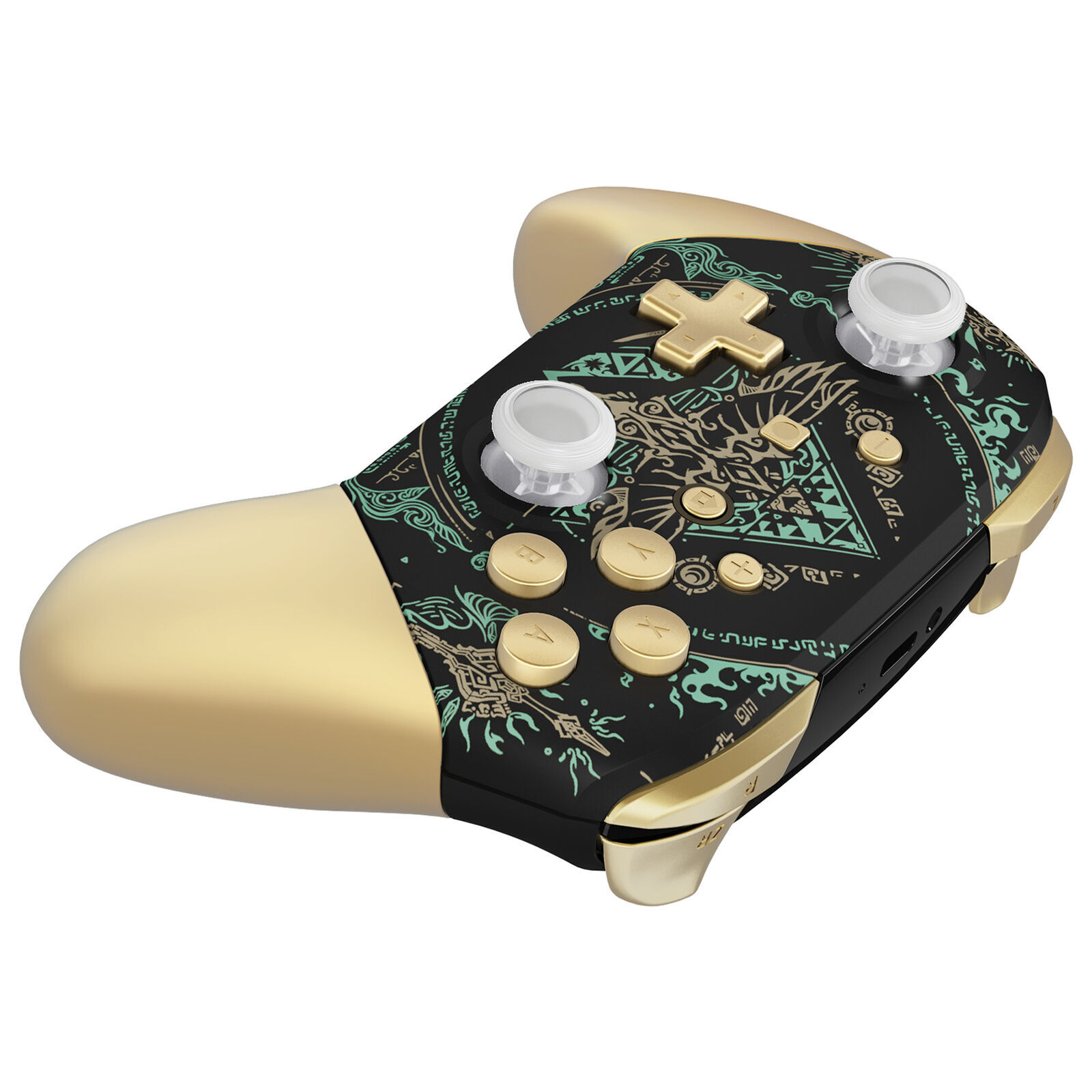 The Legend of Zelda For Nintendo Switch Pro Full Shell Buttons Luminous Case Set