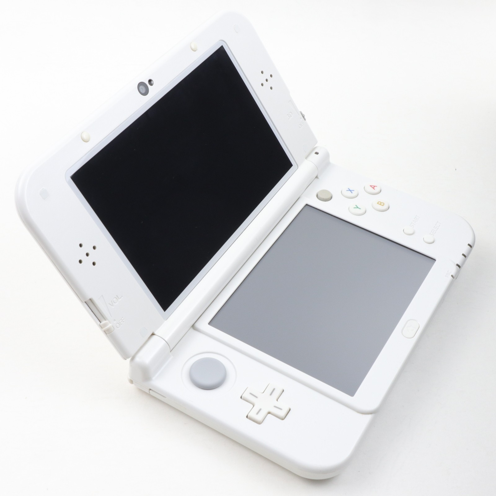 New Nintendo 3DS XL LL Console Dual IPS LCD Pearl White Excellent / Region Free
