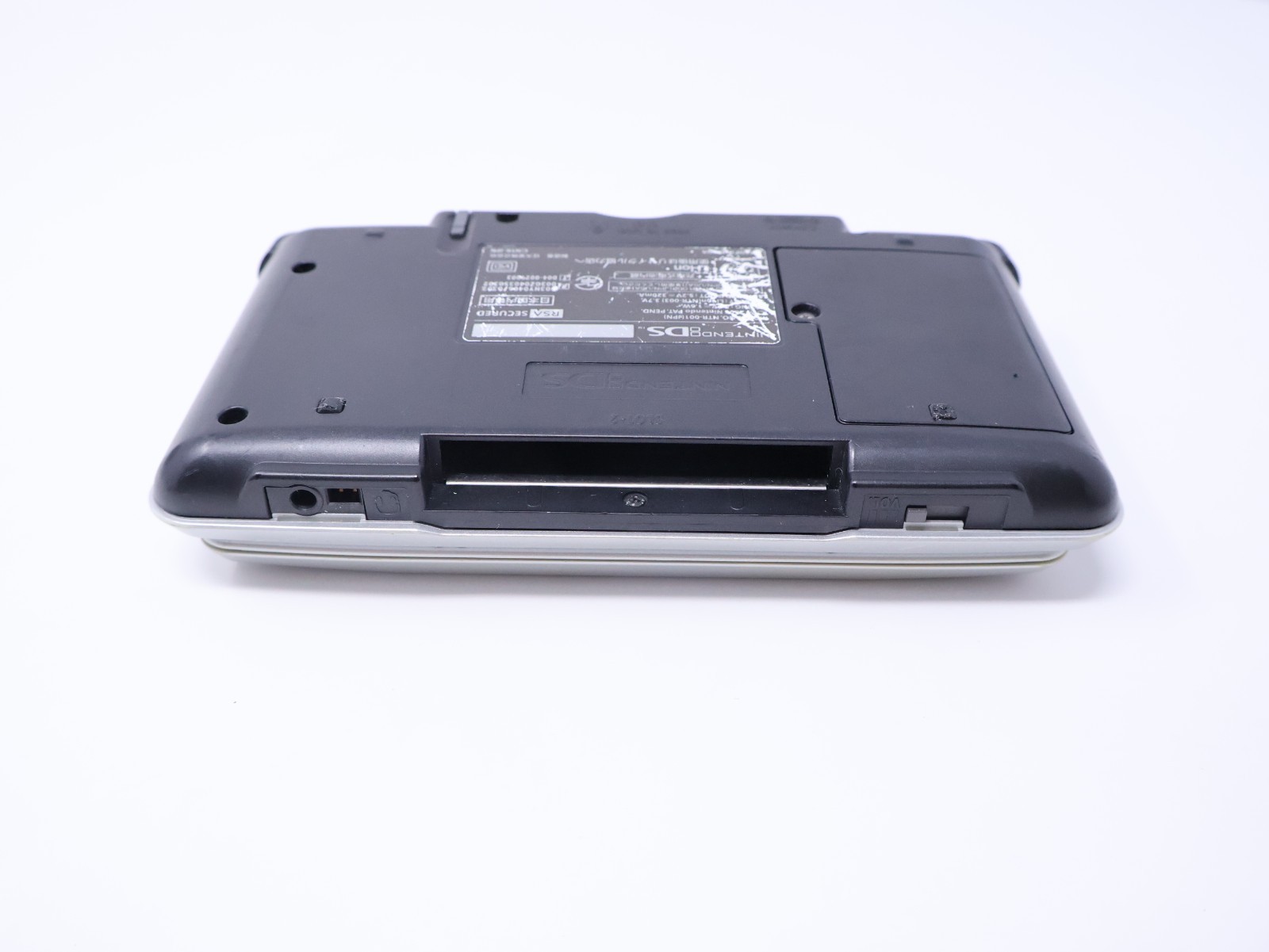 Nintendo DS Handheld Console Tested Working Titanium Silver w/ Charger & Stylus