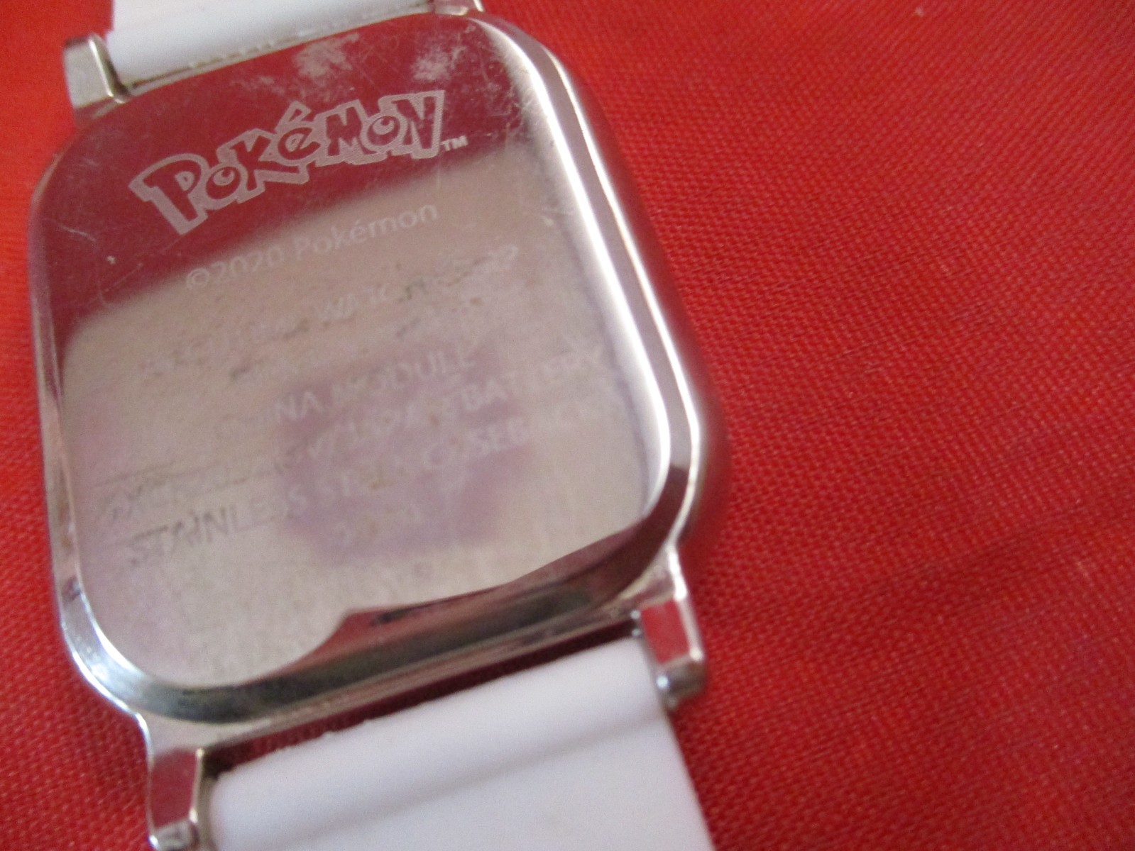Pokemon Pikachu Trendmasters 1998 Promotional Watch Backpack Clip Watch Nintendo