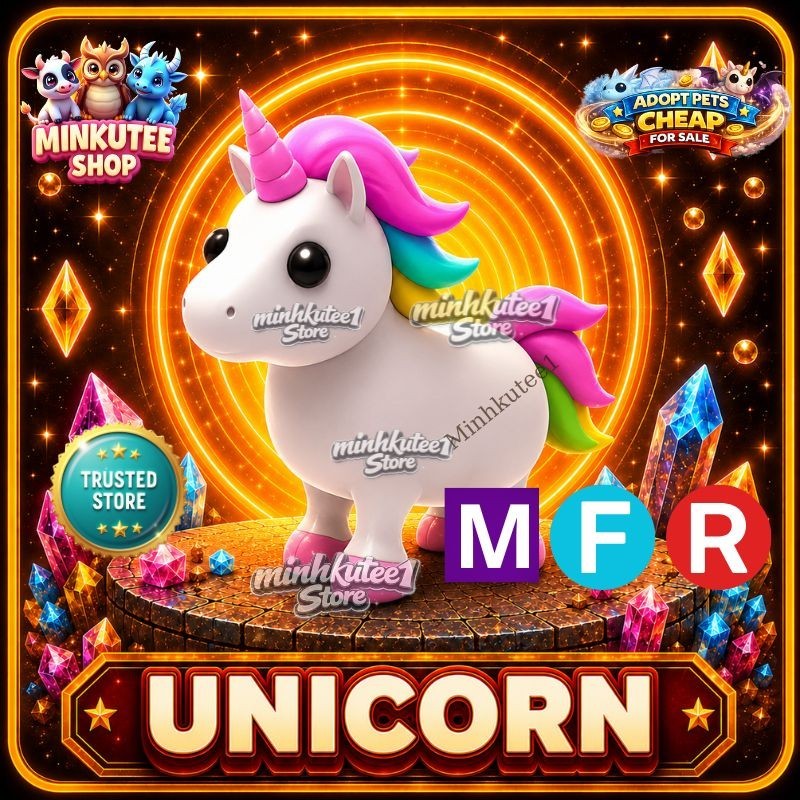 🦄 MFR Unicorn (Mega Fly Ride) | Adopt Pet – Fast Delivery ⚡